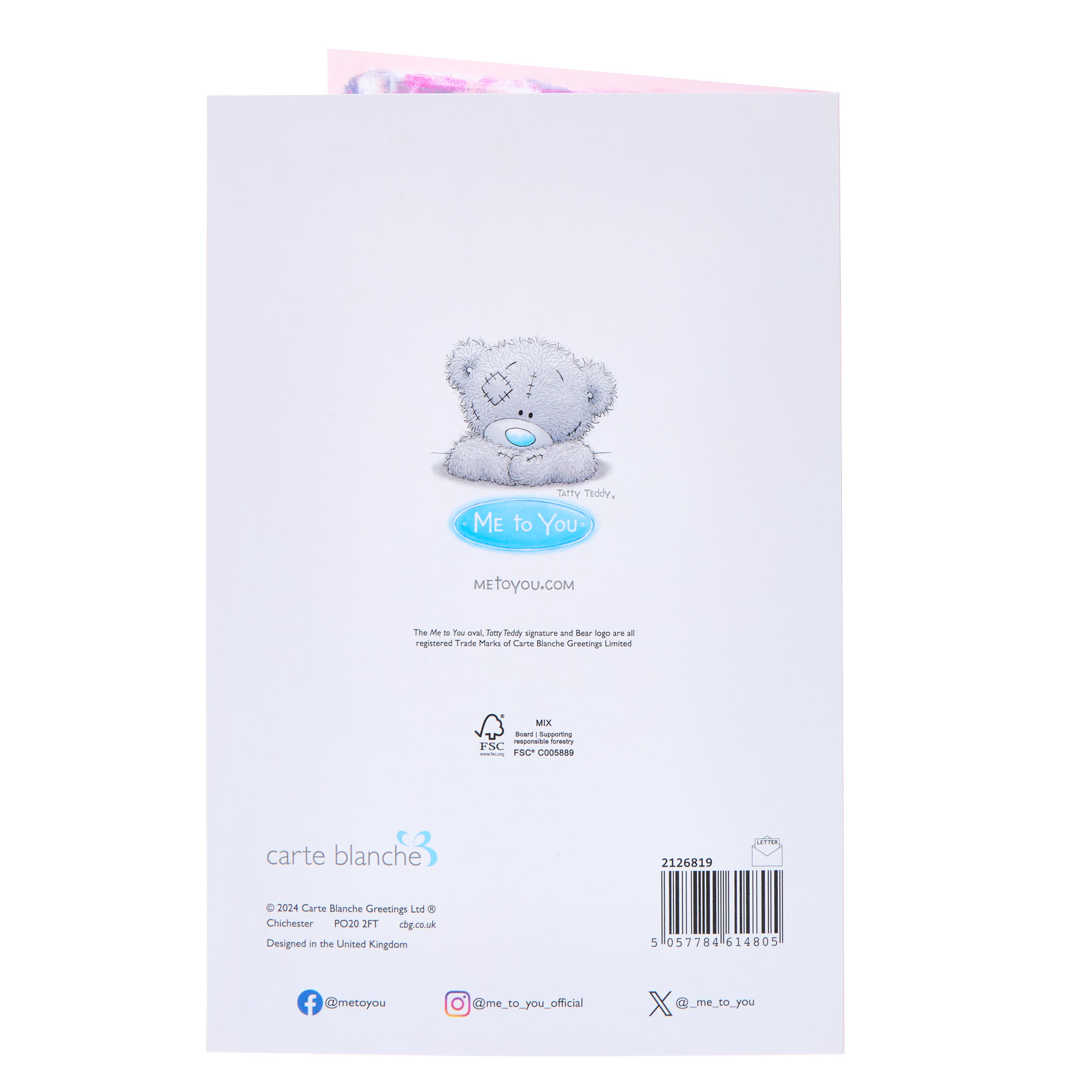 Me To You Tatty Teddy Someone Very Special Birthday Card
