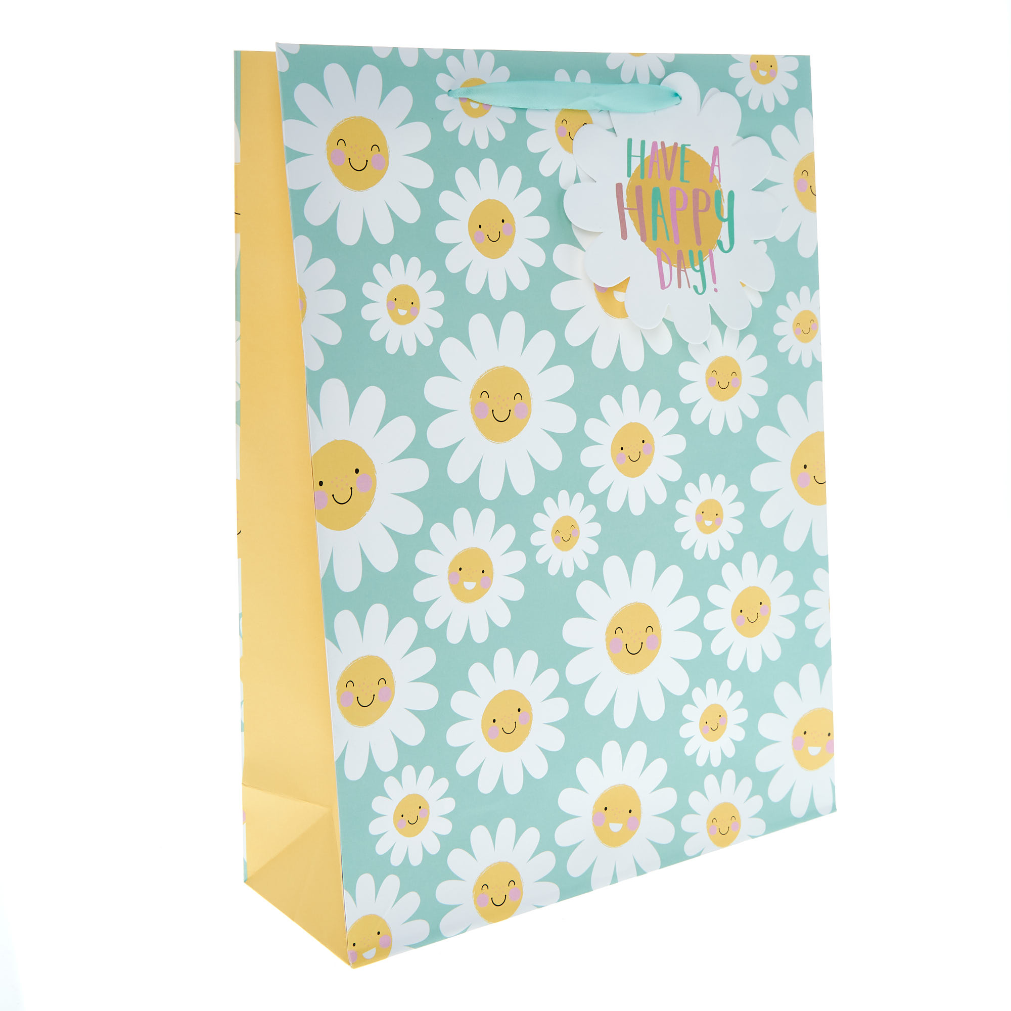Happy Day Daisies Extra Large Portrait Gift Bag