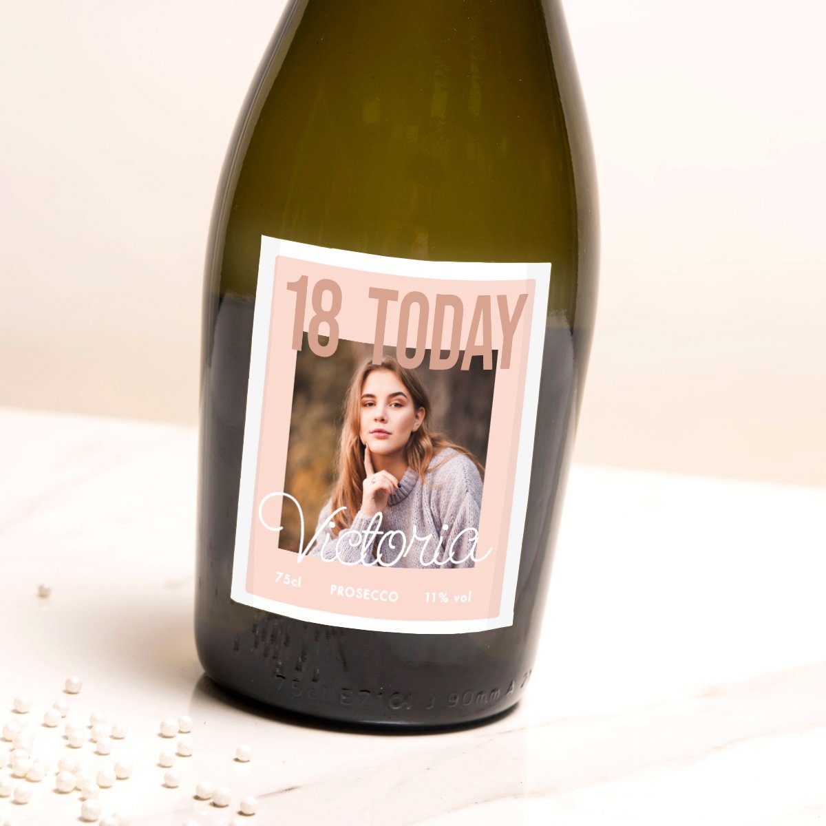 Personalised Photo Prosecco