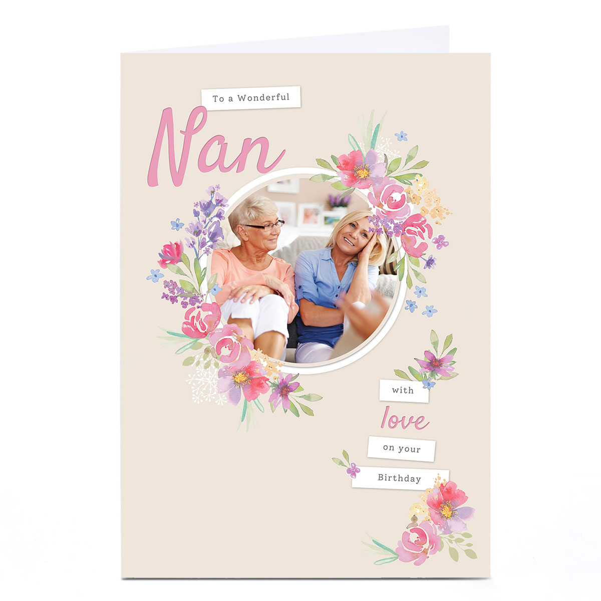 Photo Kerry Spurling Birthday Card - Nan