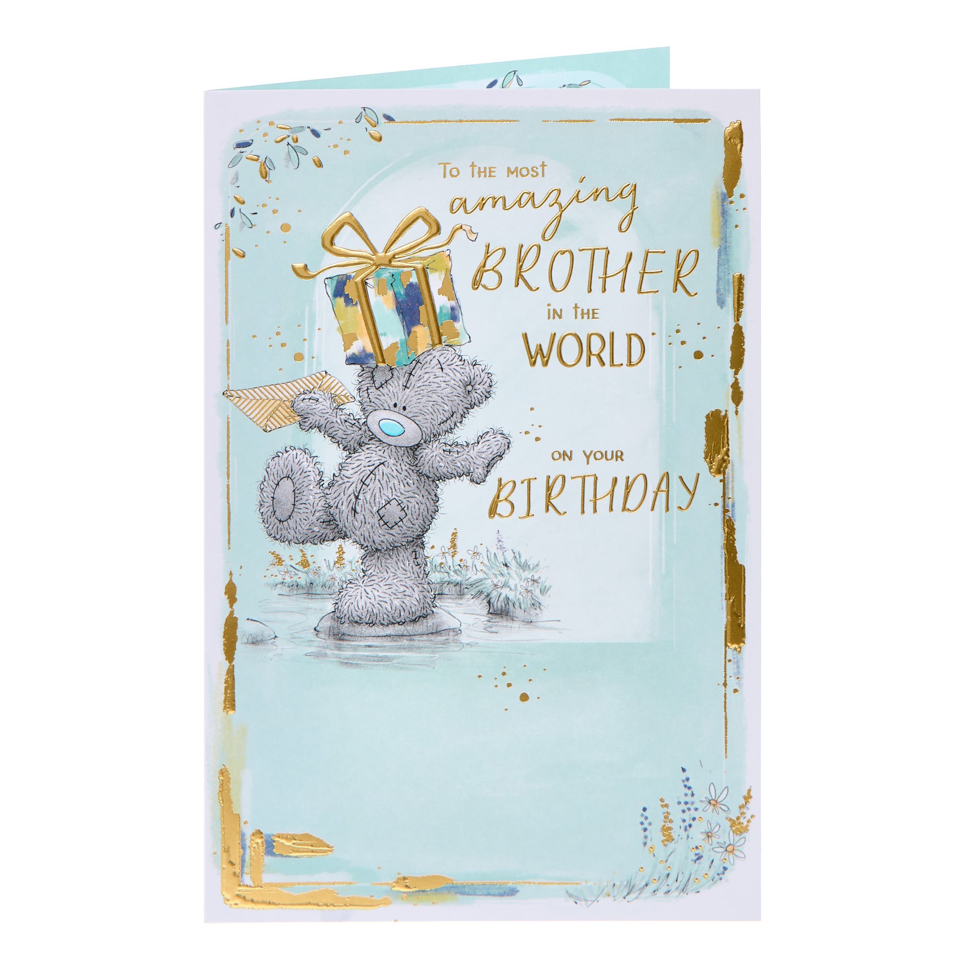 Amazing Brother Tatty Teddy Birthday Card