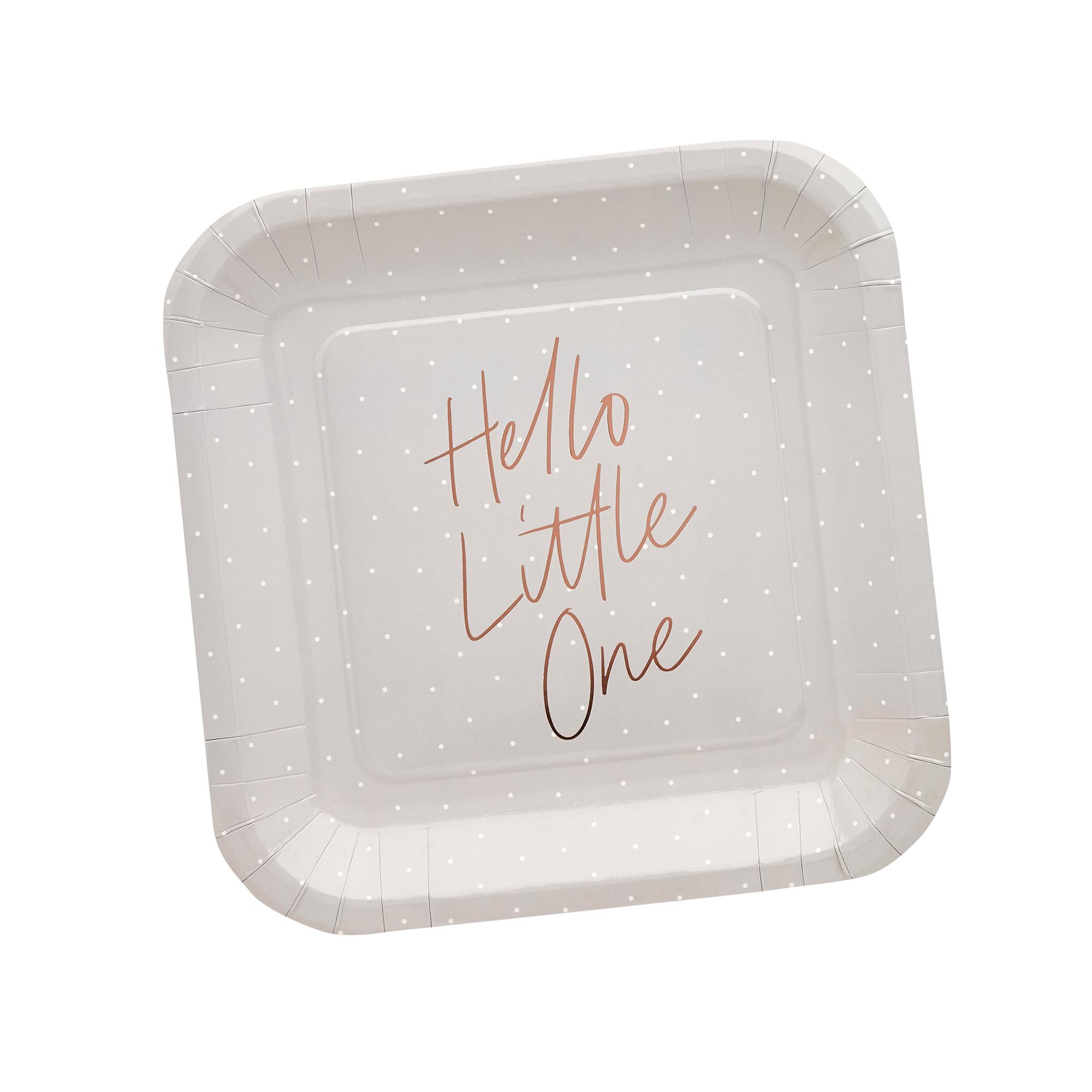 Hello Little One Paper Plates - Pack of 10