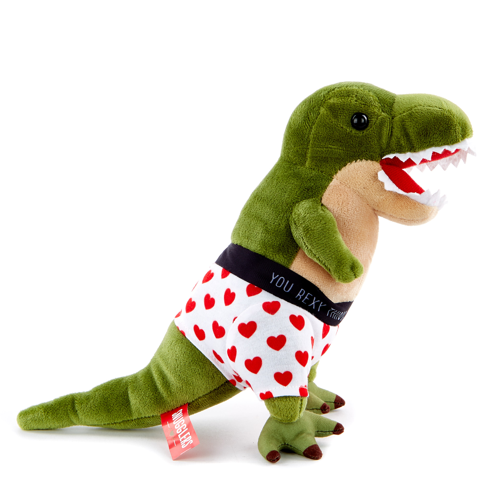 Dinosaur Valentine's Day Soft Toy