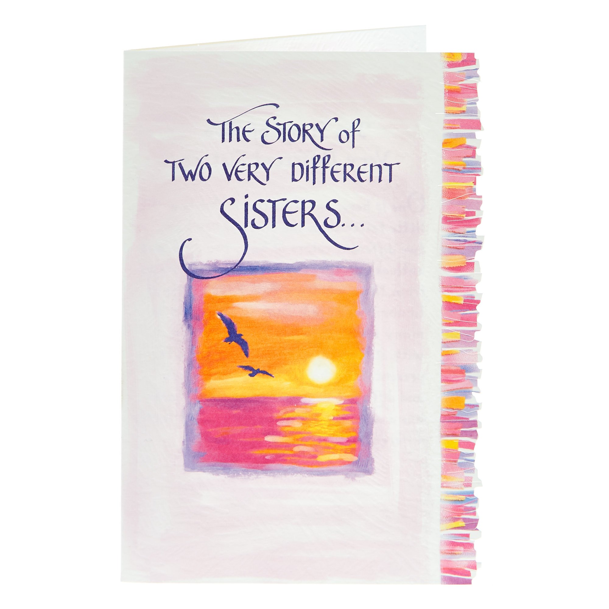 Buy Blue Mountain Arts Card Two Very Different Sisters for GBP 2.99