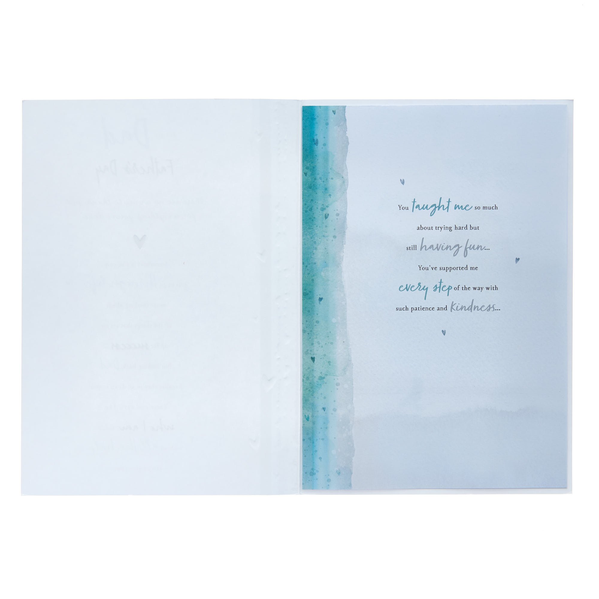 Dad There Are No Words Father's Day Card