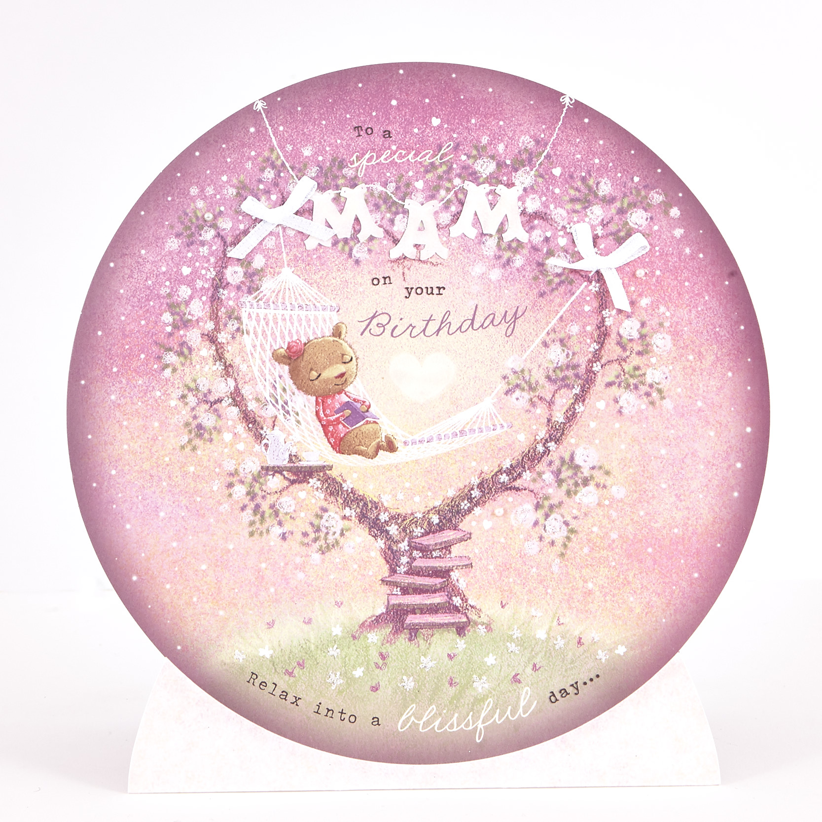 Exquisite Collection Birthday Card - Mam Crystal Ball
