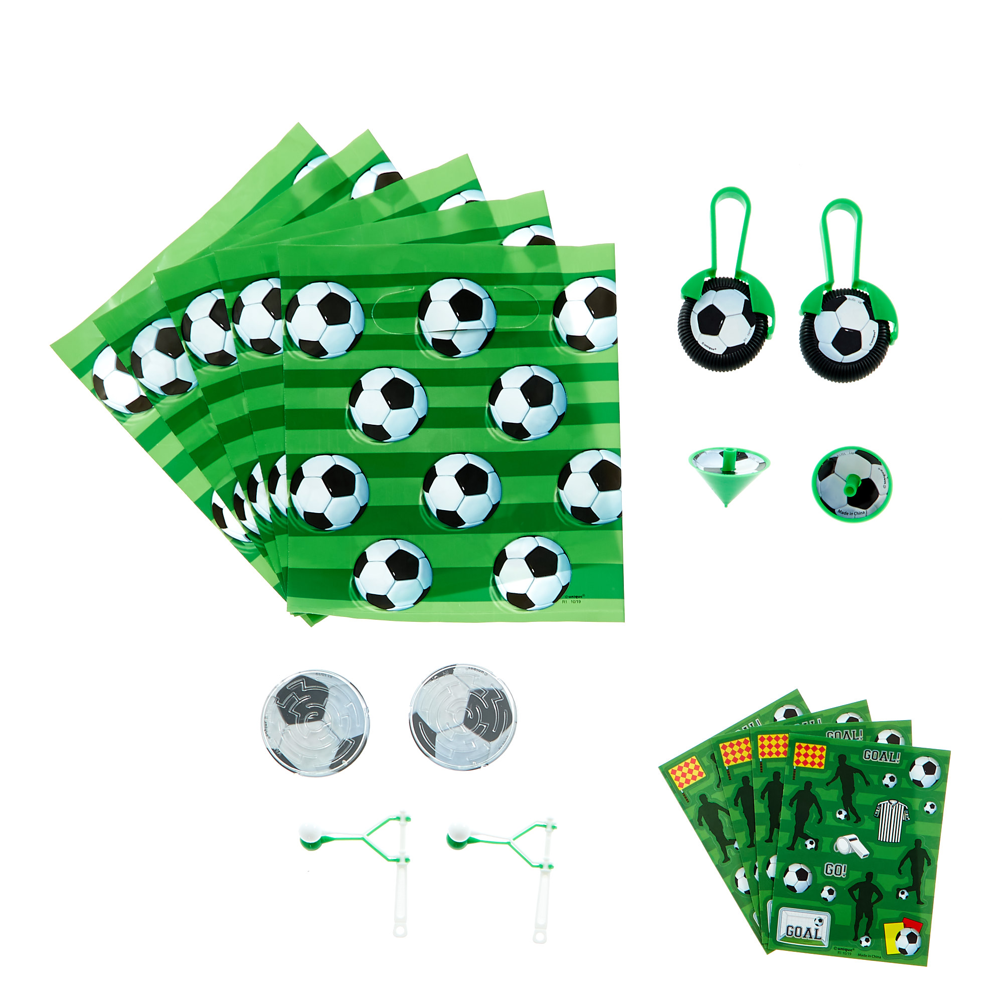 Football Themed Party Favour Pack - 48 Pieces 