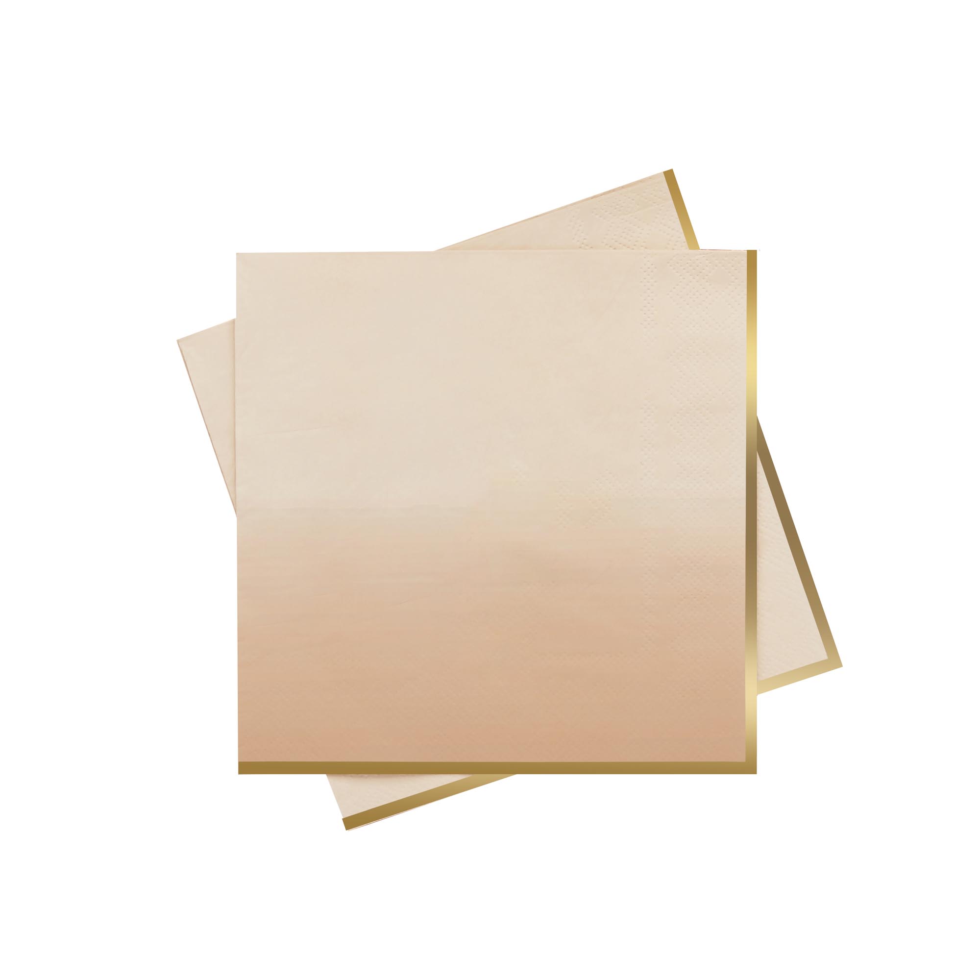Metallic Ombre Paper Napkins - Pack of 16 (3 Colour Options)