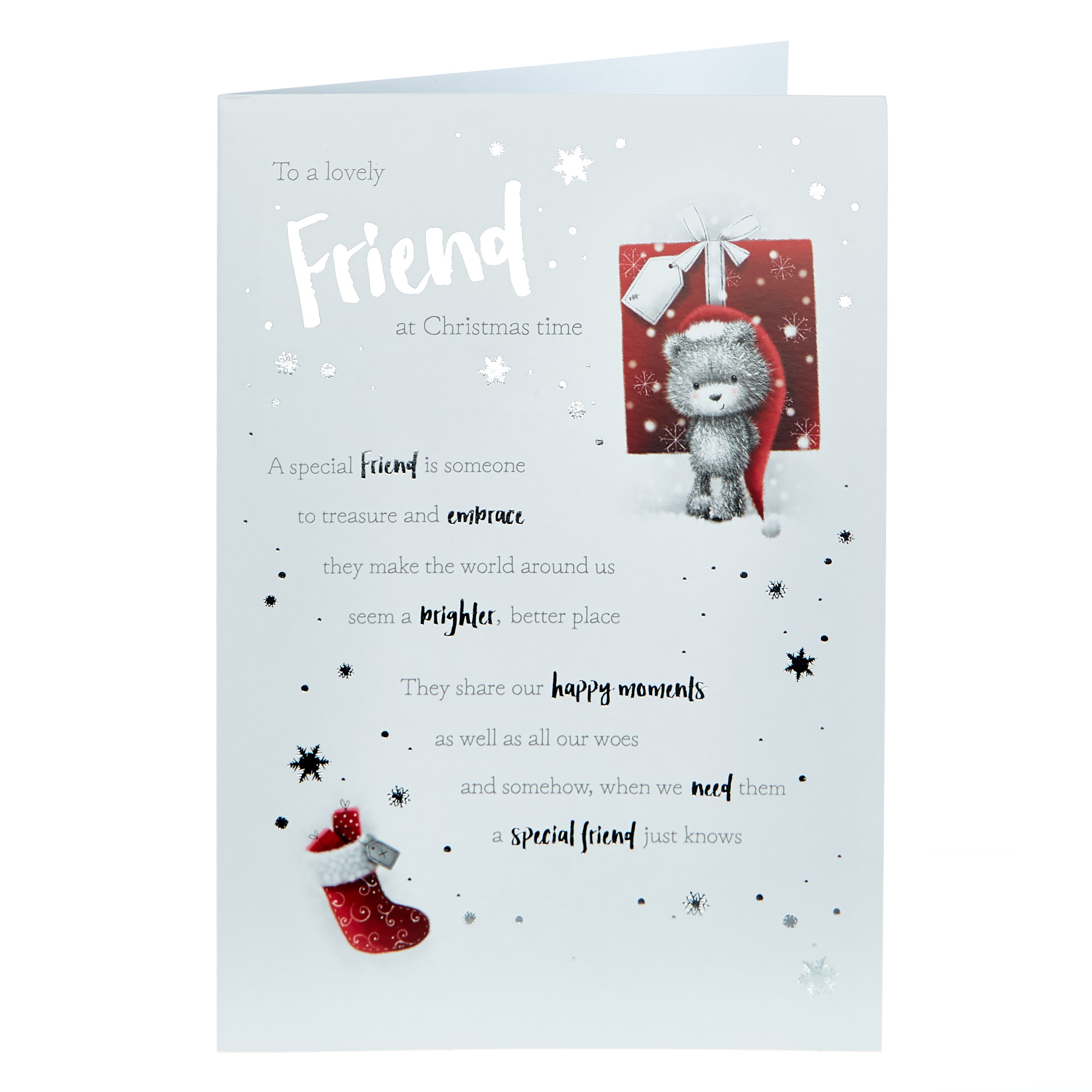Christmas Card - A Special Friend Just Knows