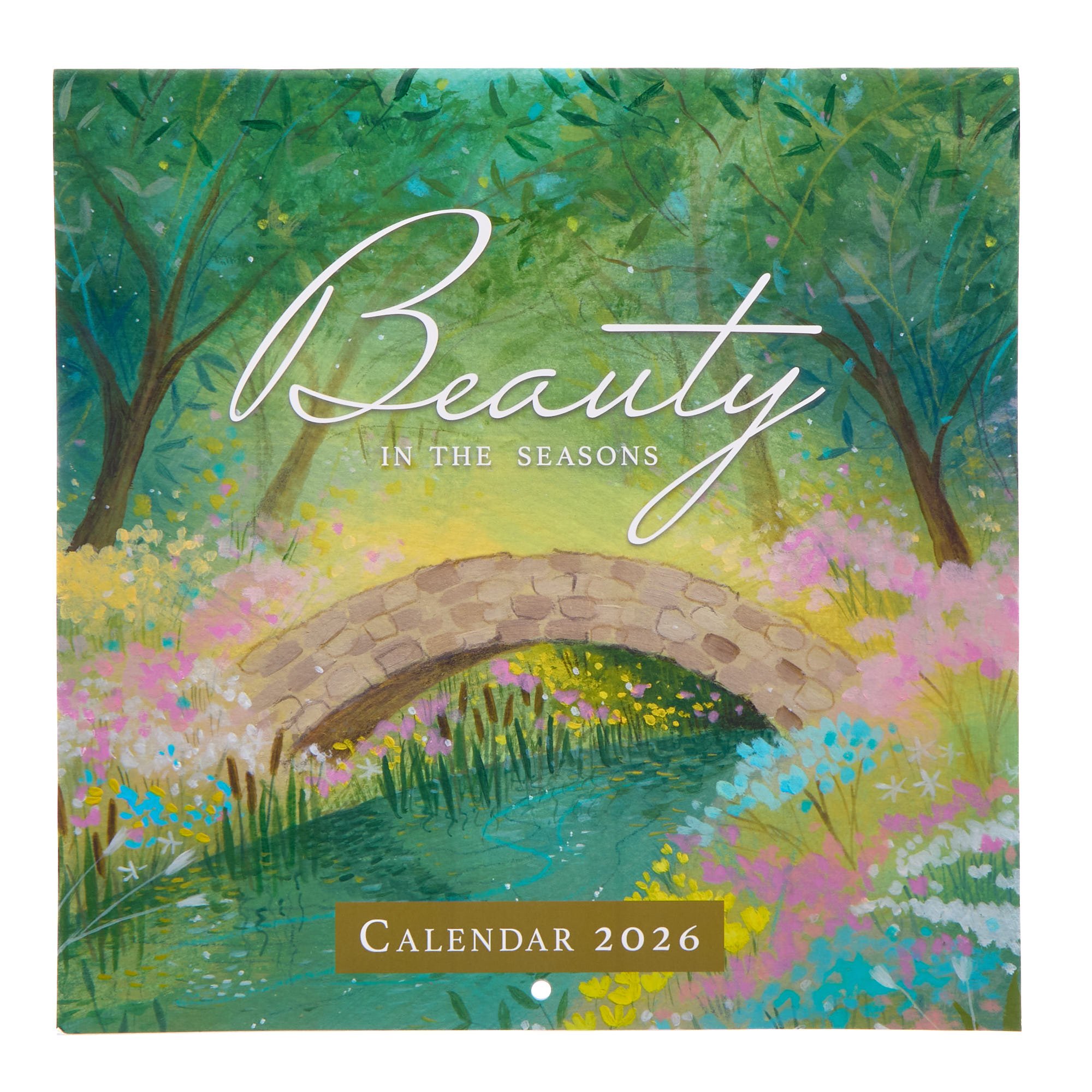 Beauty In The Seasons 2026 Square Wall Calendar