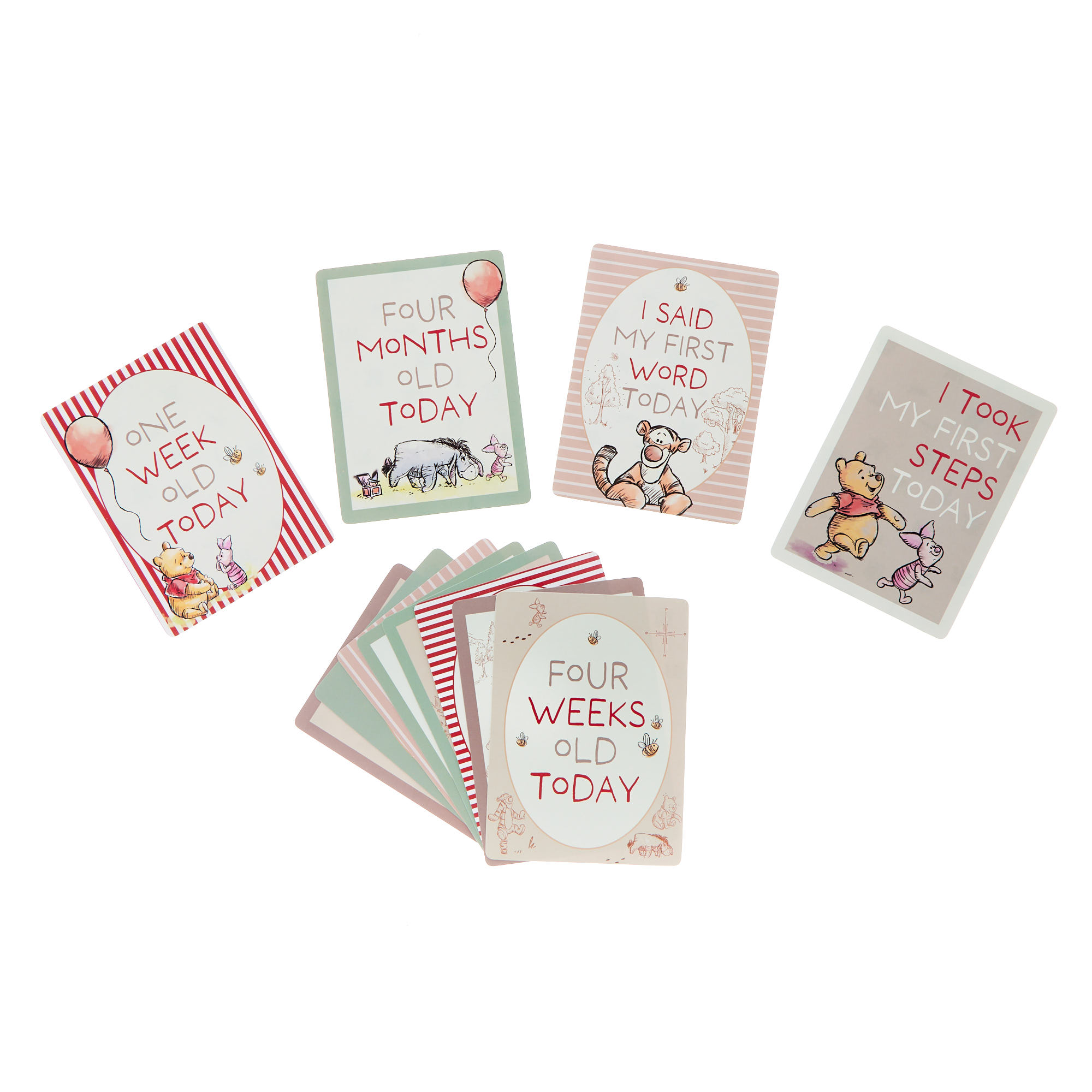 Winnie The Pooh Baby Milestone Cards