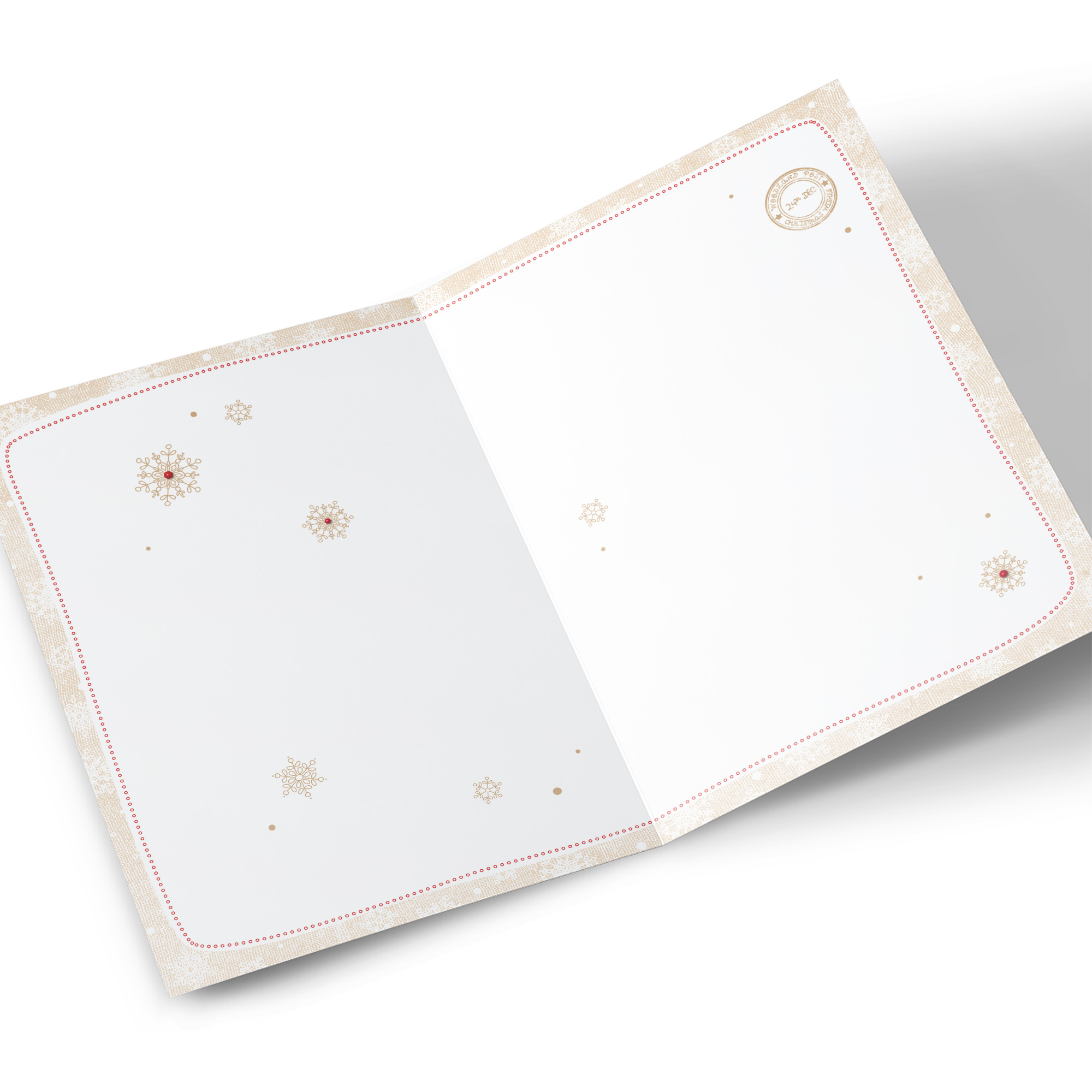 Personalised Christmas Card - Bears