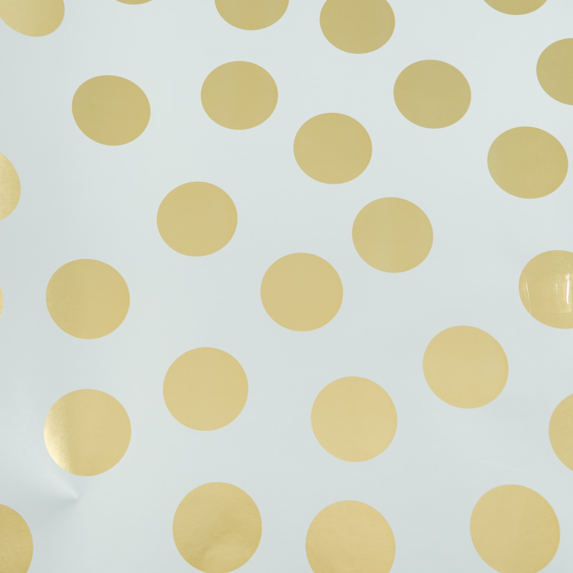 Assorted Gold Foil Spots Gift Wrap Bundle - 4 Rolls
