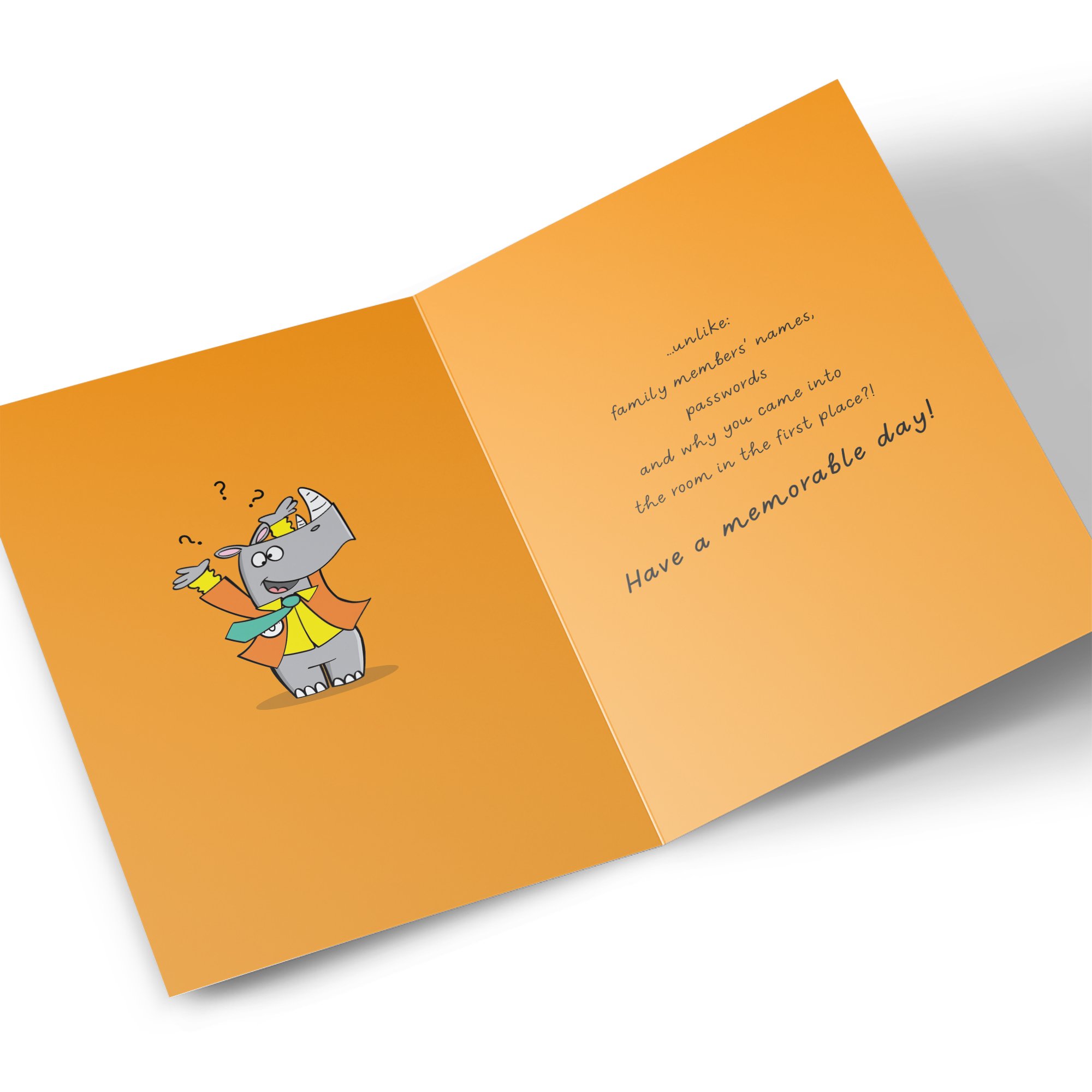 70th Birthday Card - Have A Memorable Day