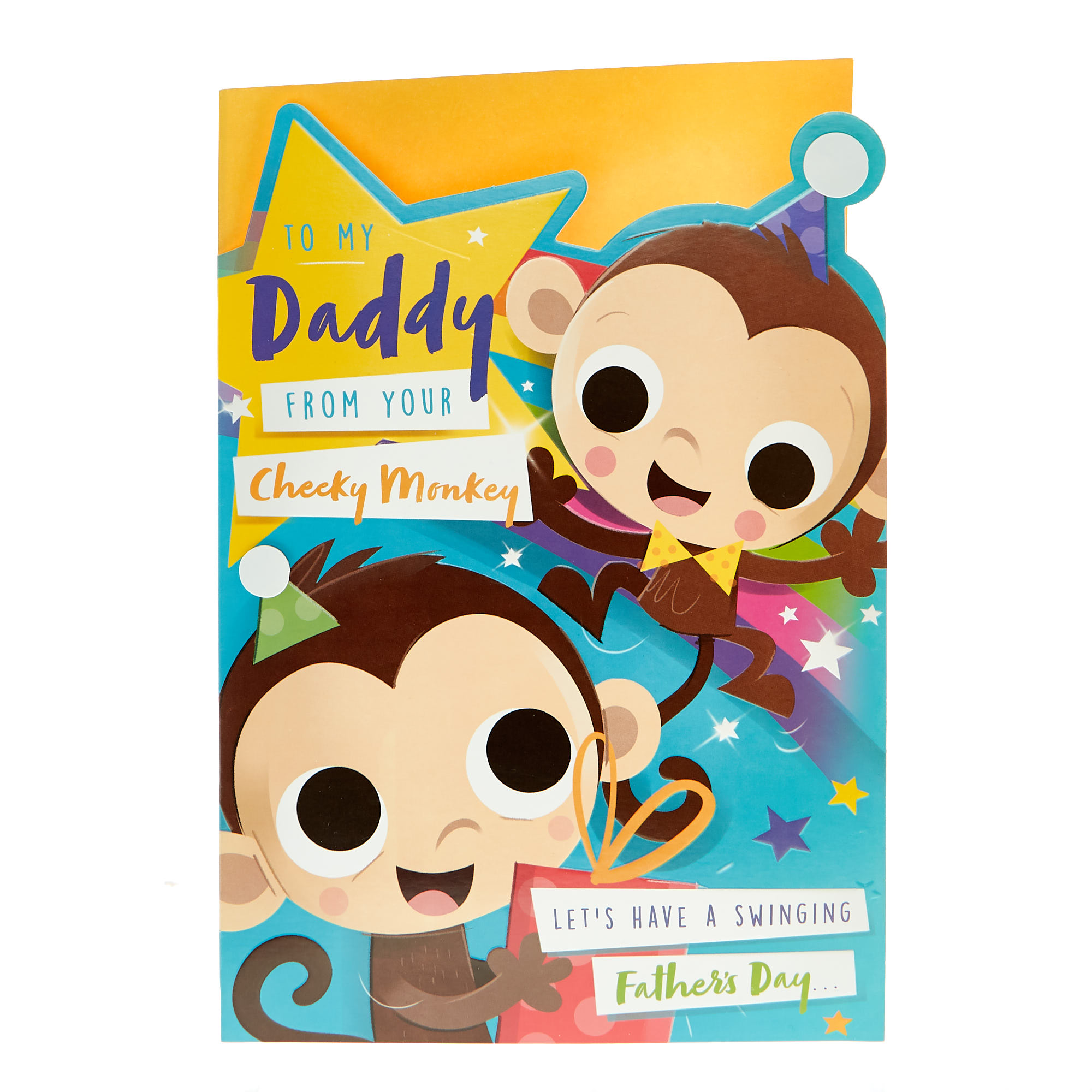 Father's Day Card - Daddy From Your Cheeky Monkey