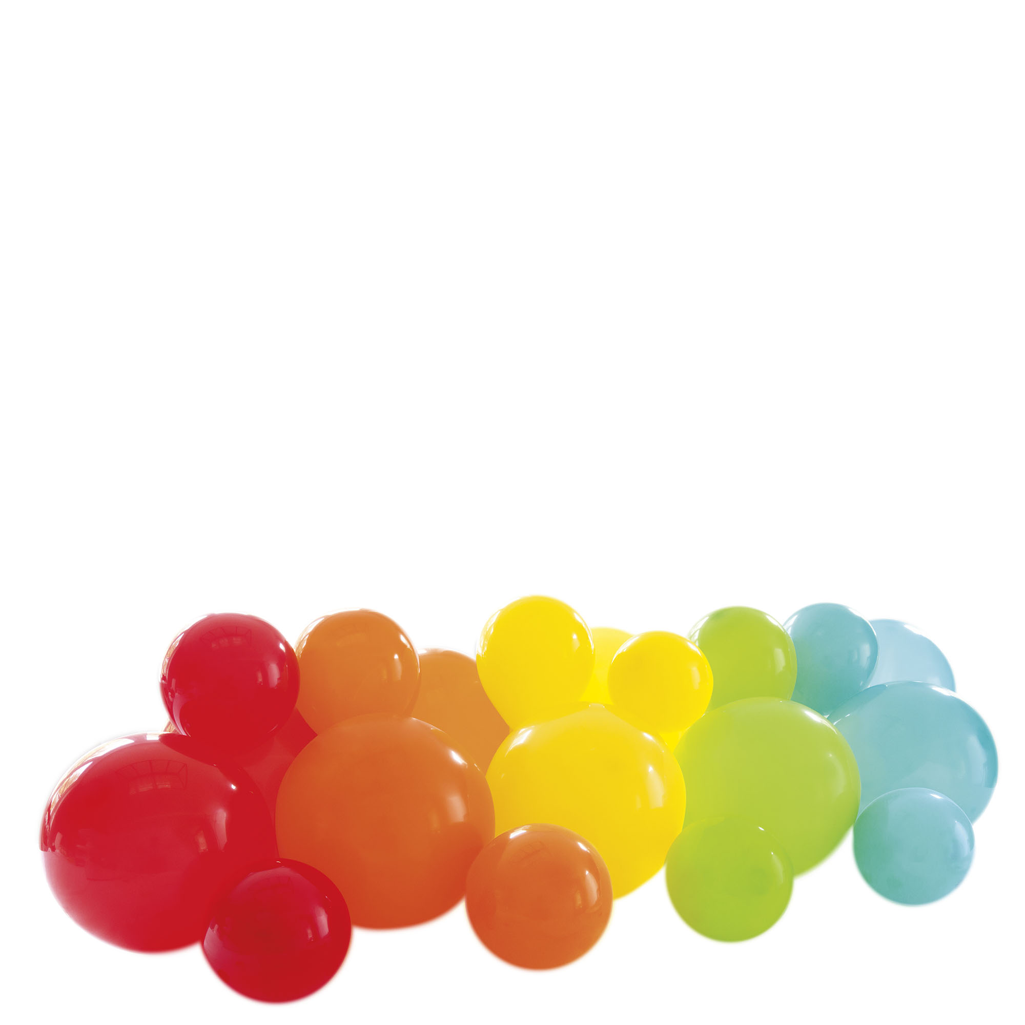 Rainbow Balloon Garland Table Runner Kit