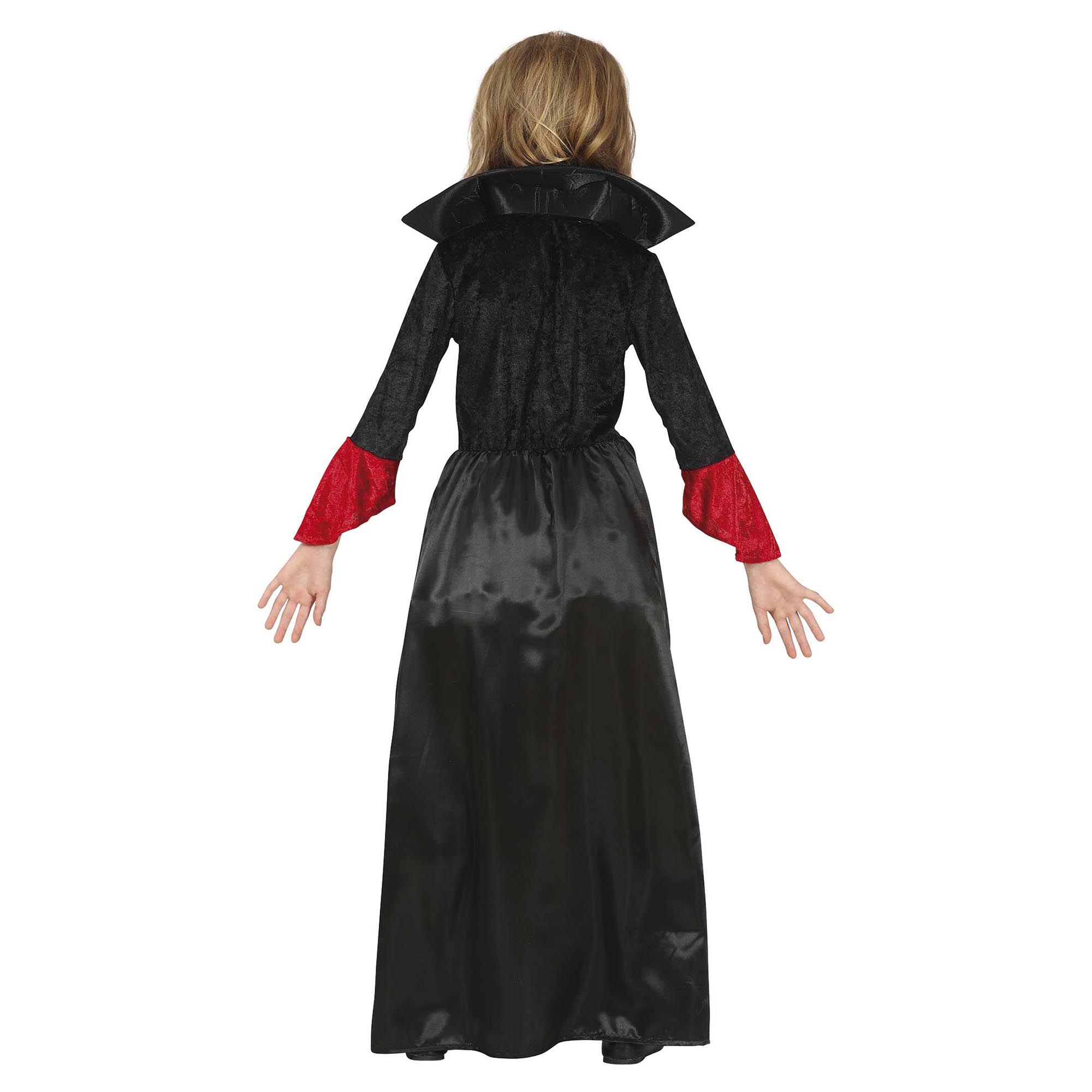 Vampiress Children's Fancy Dress Costume 