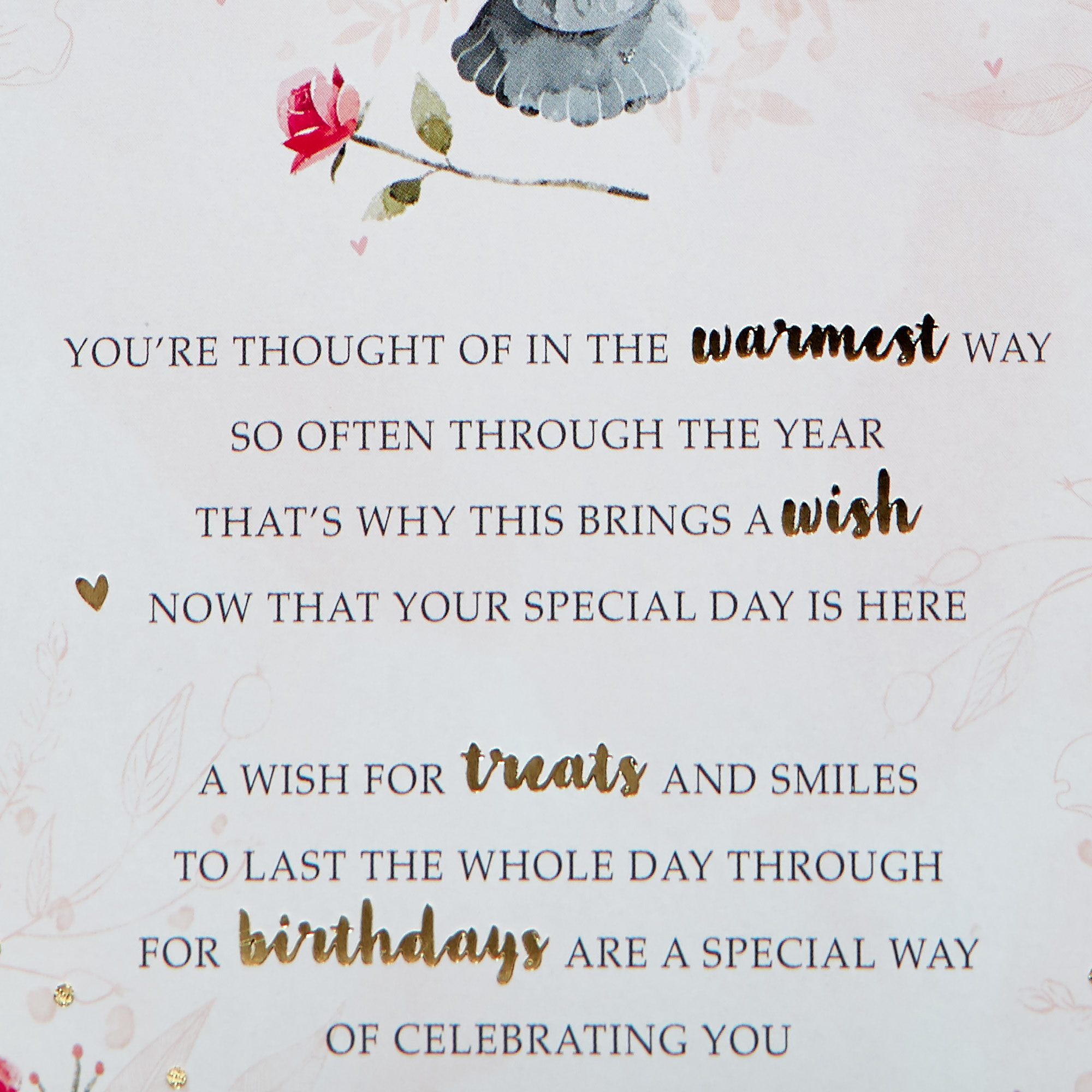 Birthday Card - Wonderful Auntie Cake Stand