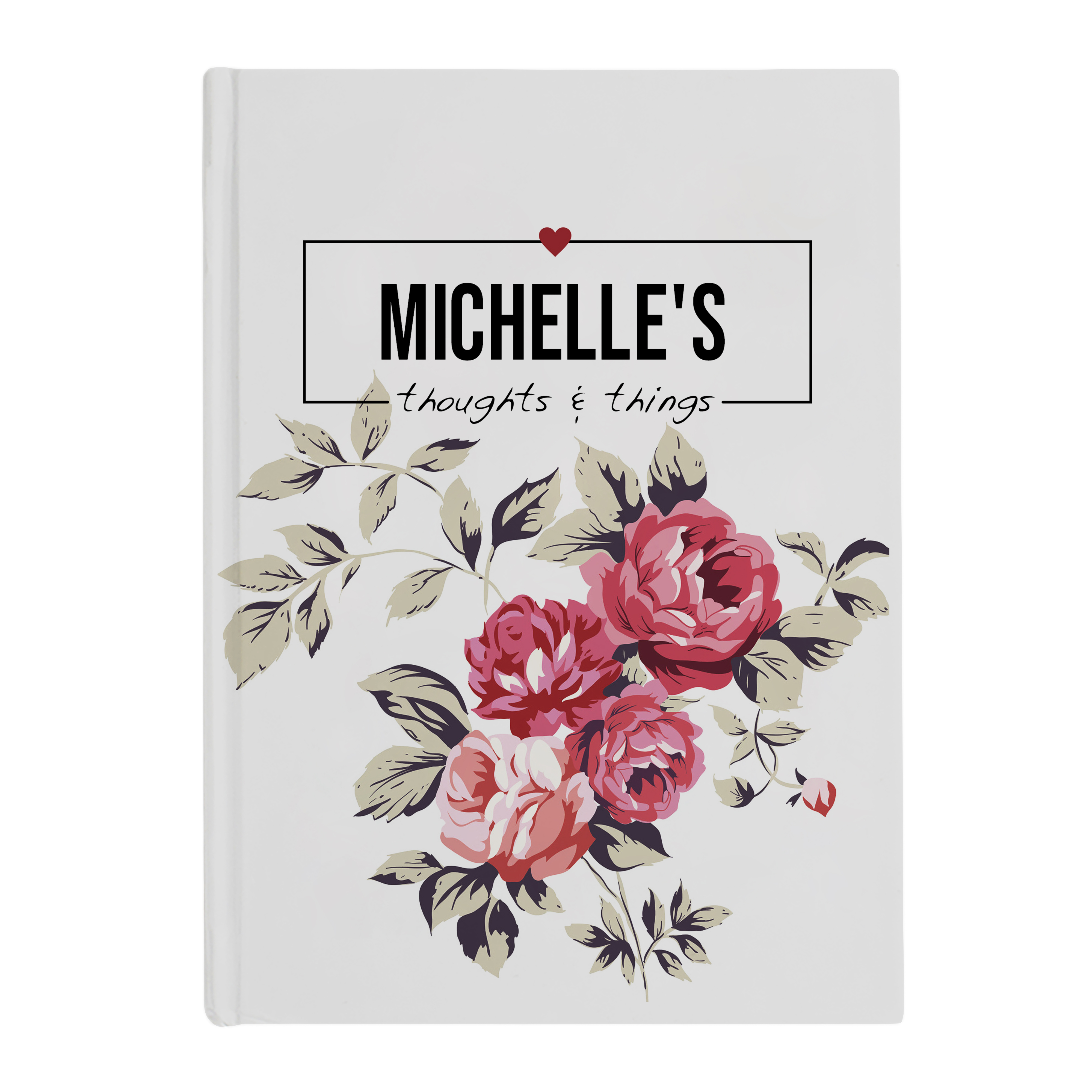 Personalised Diary - Thoughts & Things