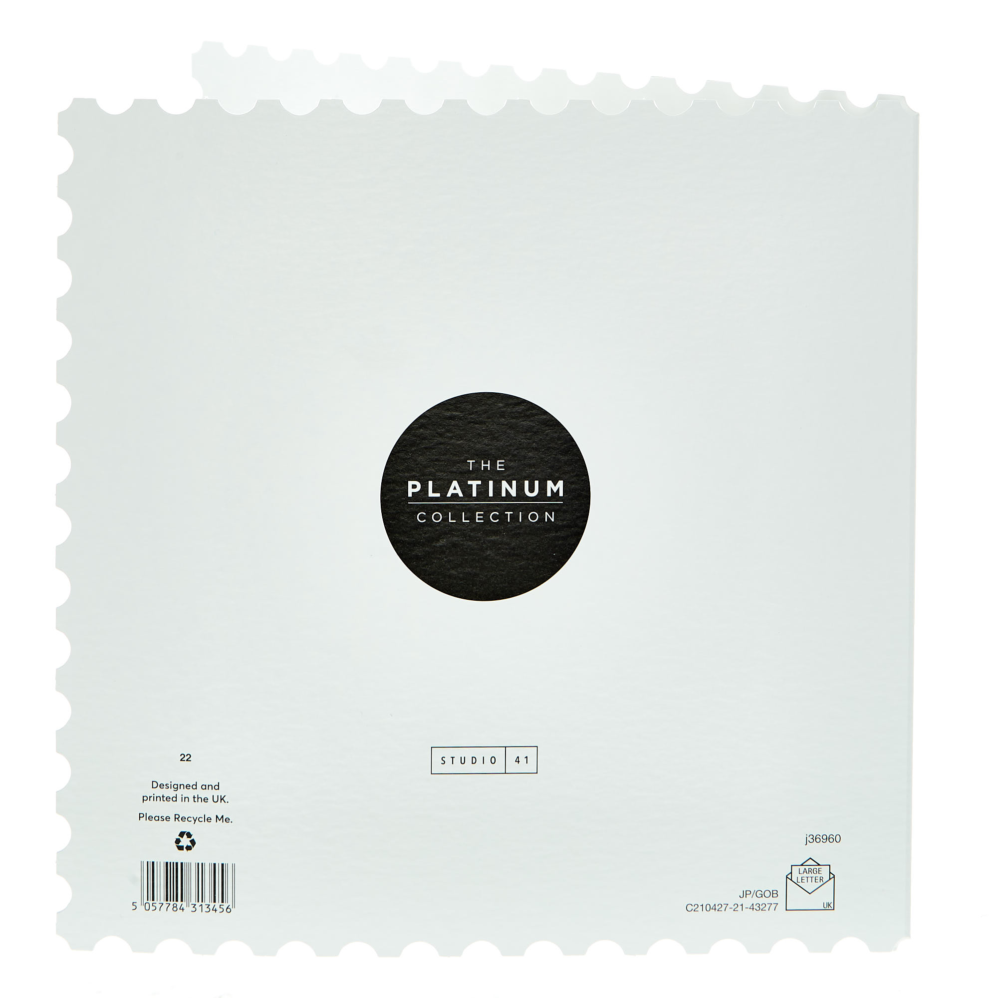 Platinum Christmas Card - 1st In Your New Home