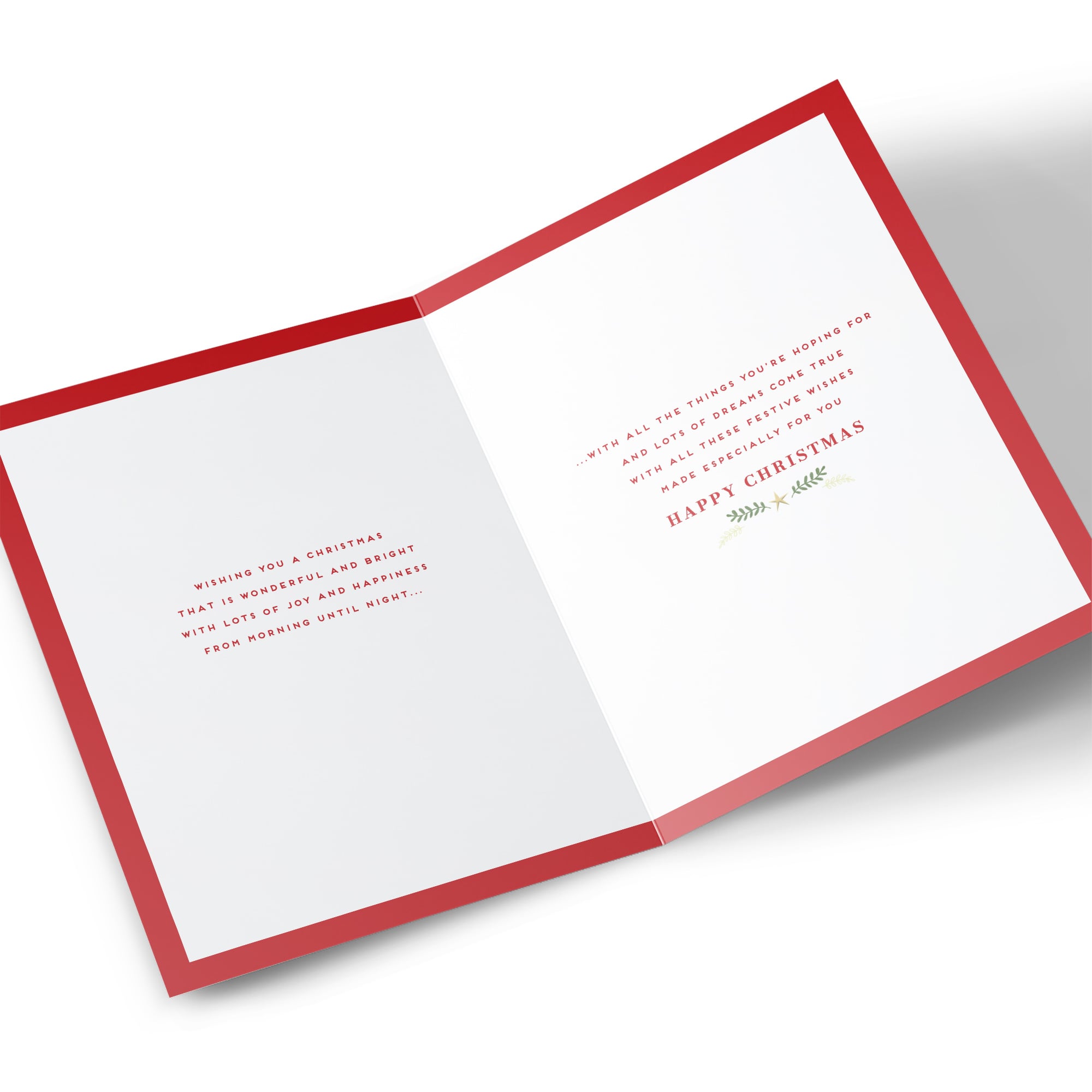 Christmas Card - Stag and Doe, Dad & Wife