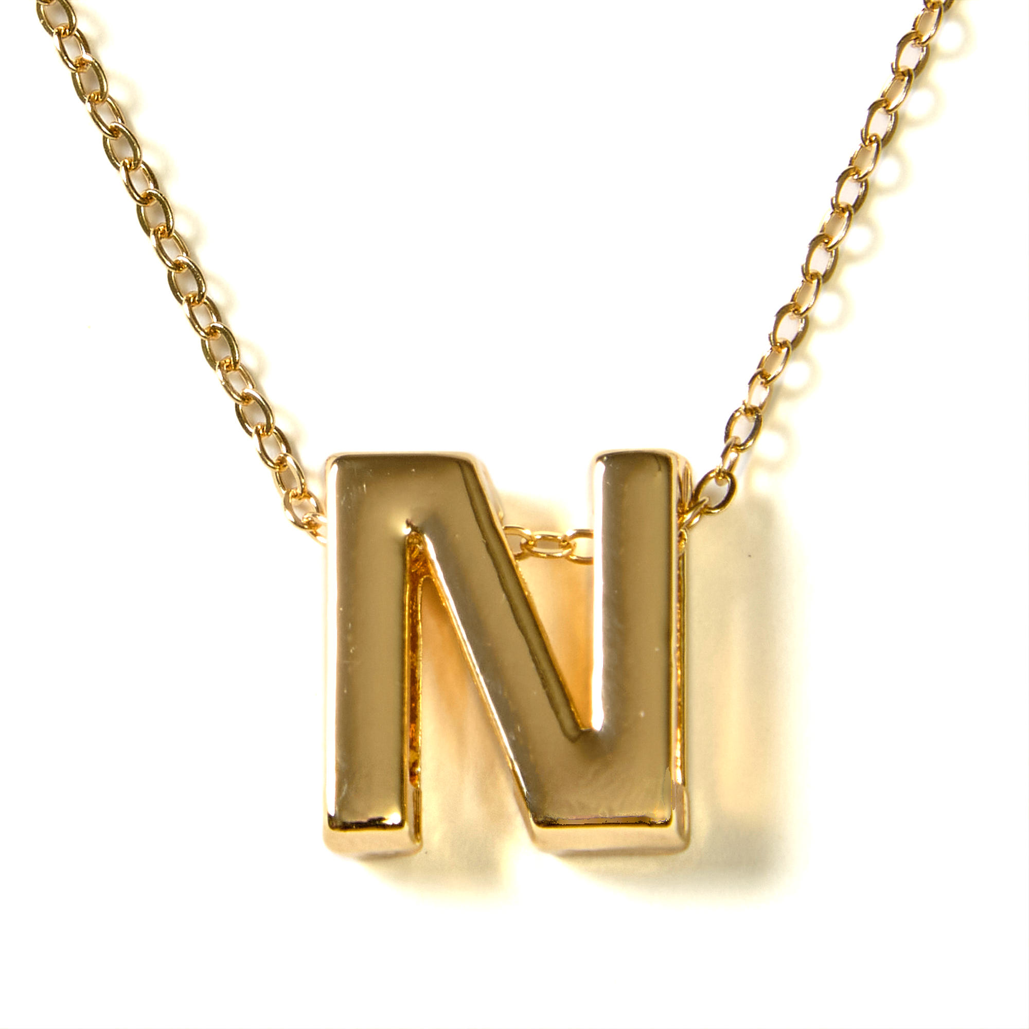 Pretty Personal Monogram Necklace - Choose Your Letter