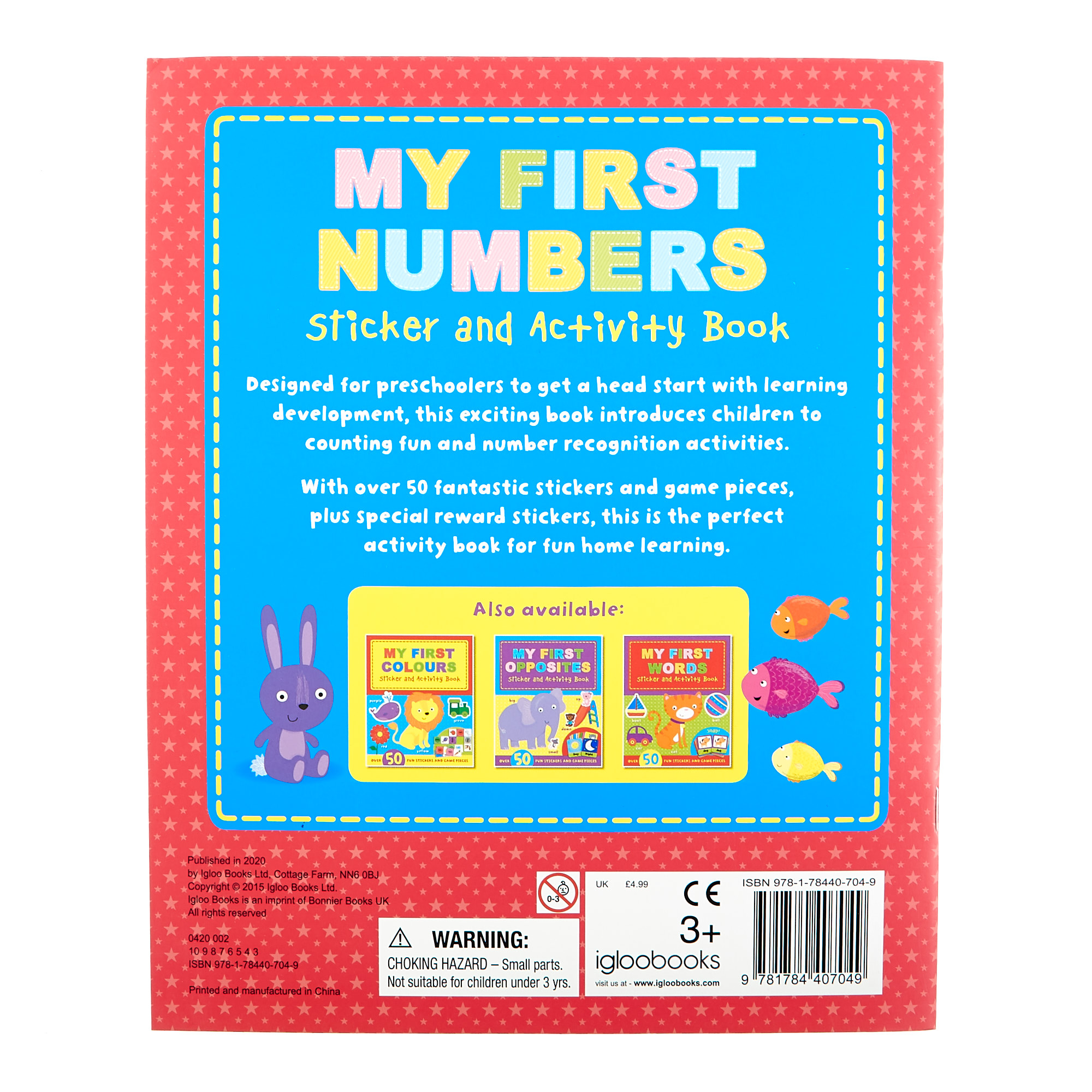 My First Sticker & Activity Books - Set Of 4 