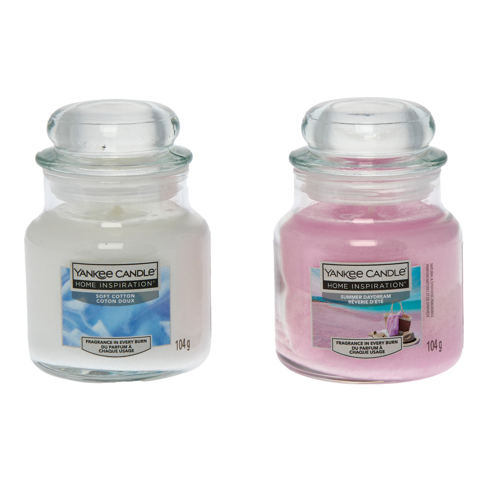 Yankee Candle Home Inspiration Summer Daydream & Soft Cotton Duo