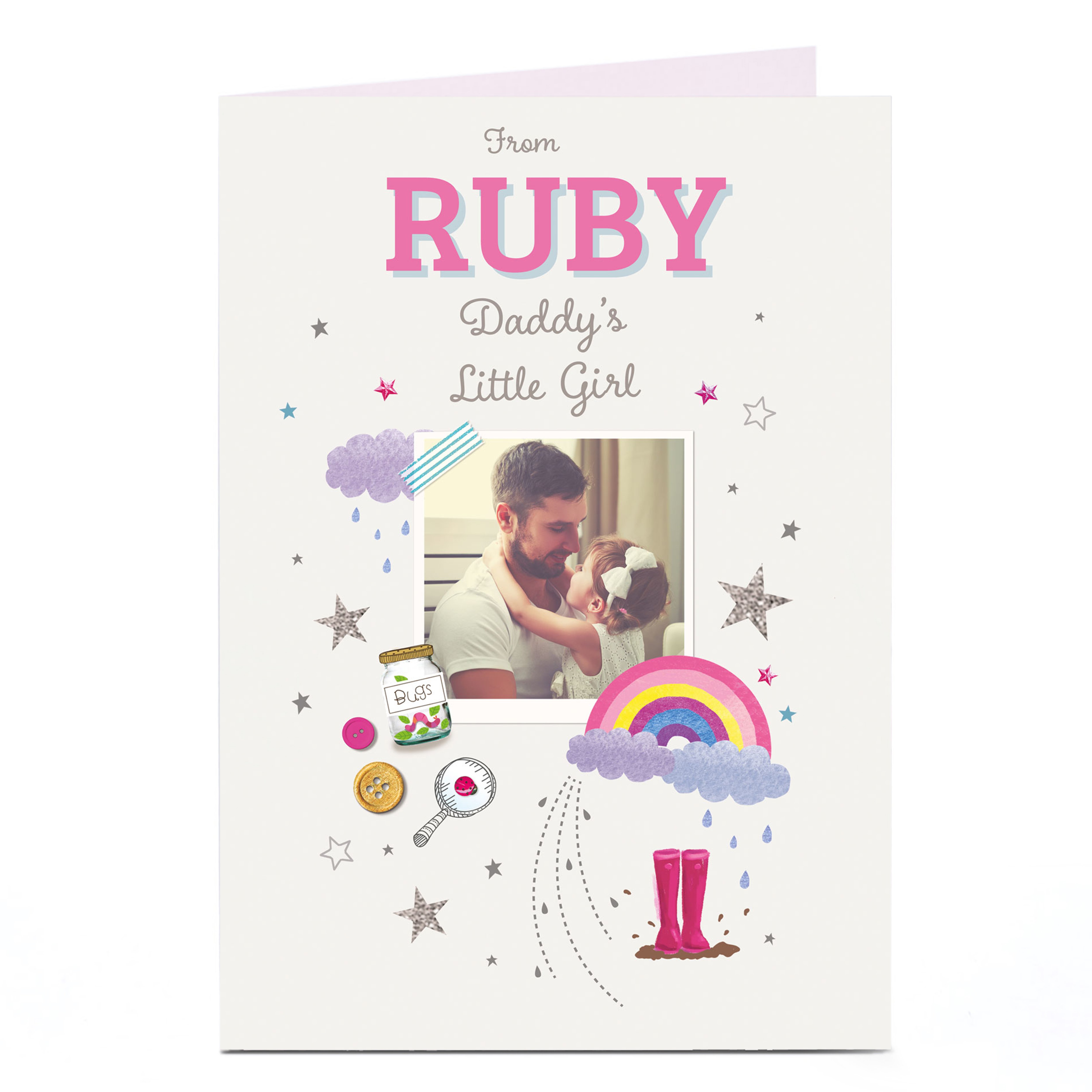 Photo Card - Daddy's Little Girl