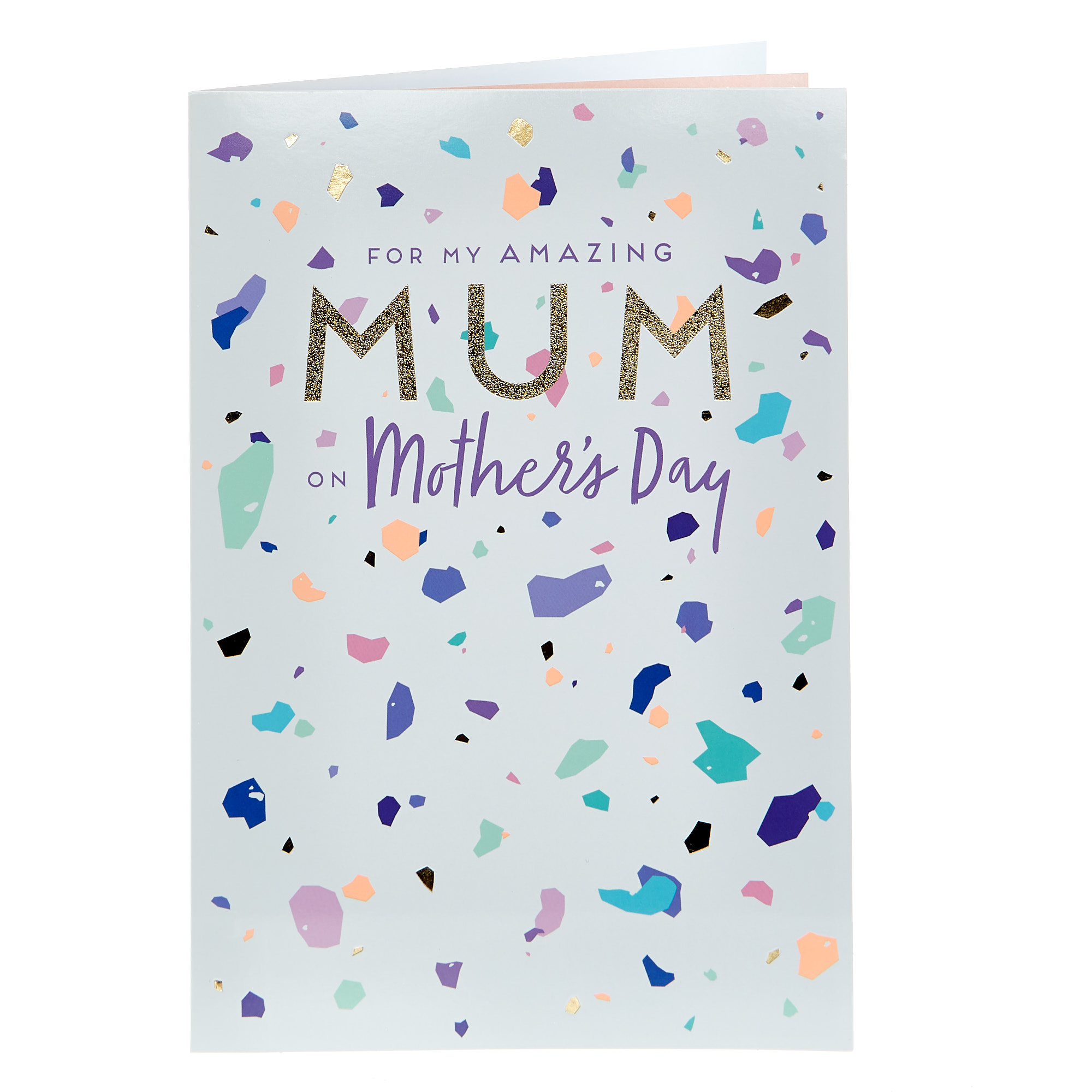Mother's Day Card - Amazing Mum Contemporary