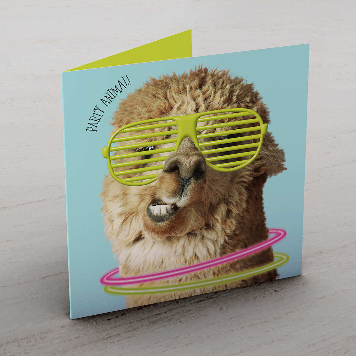 Personalised Card - Party Llama