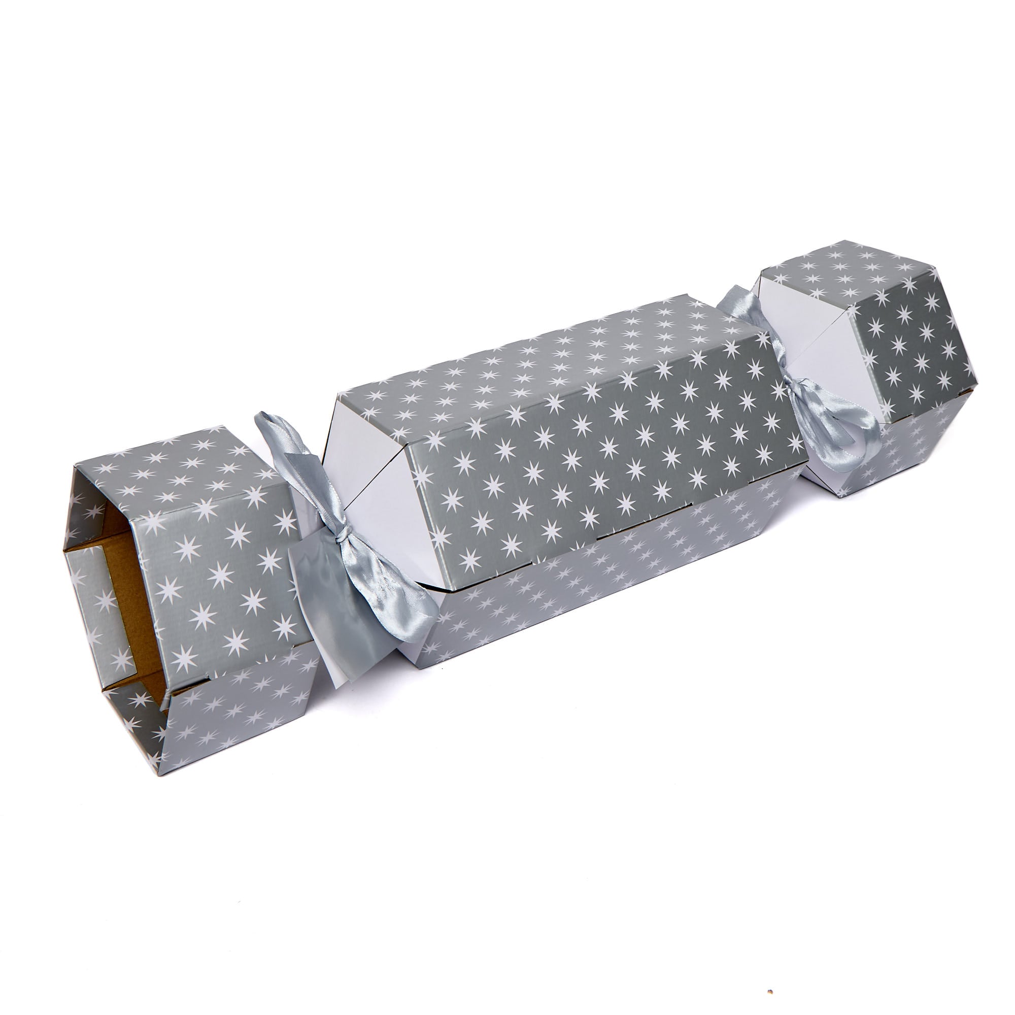 Silver Christmas Cracker Gift Box