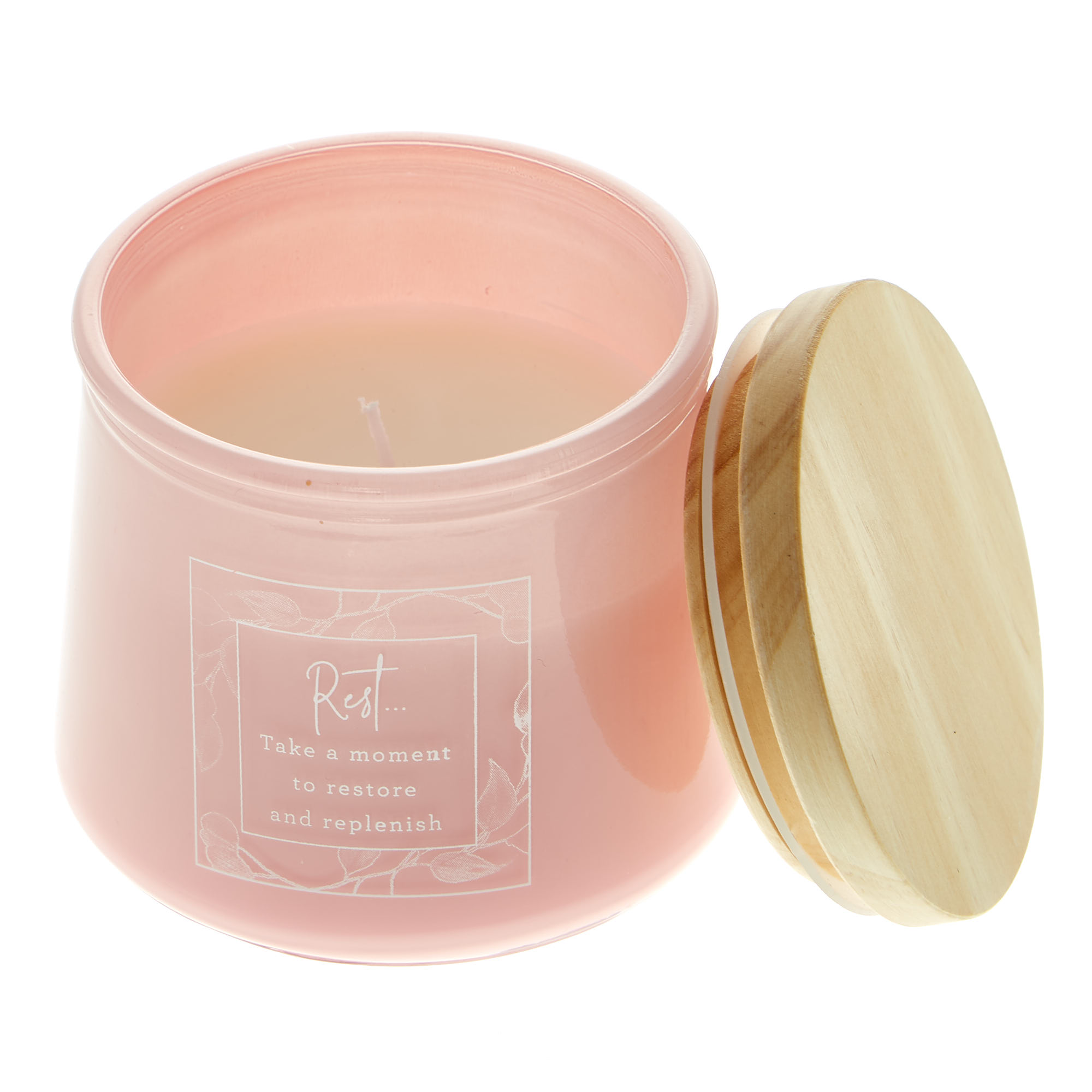 Little Rituals Rest Peony & Blush Scented Candle