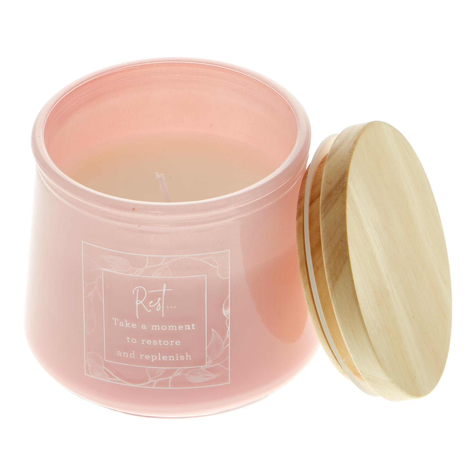 Little Rituals Rest Peony & Blush Scented Candle