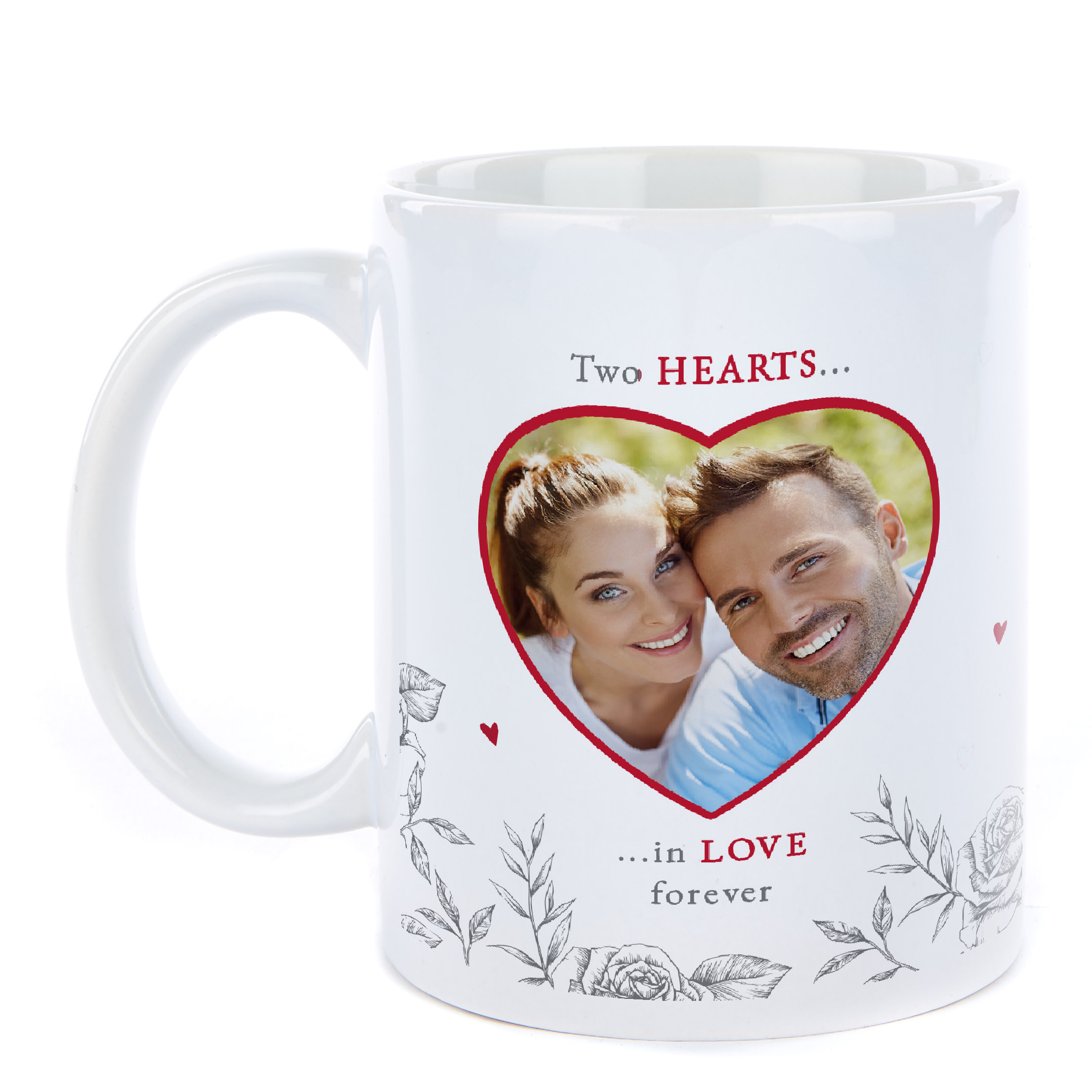 Photo Mug - Two Hearts In Love Forever