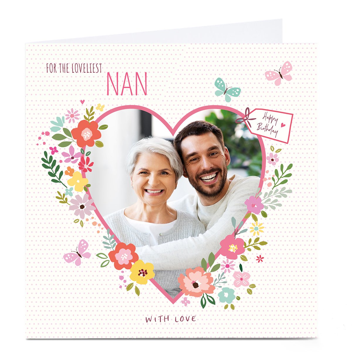 Photo Nikki Upsher Birthday Card - Nan 