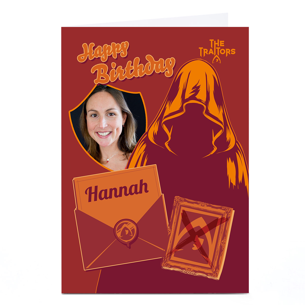 Personalised Birthday Card - The Traitors Envelope 