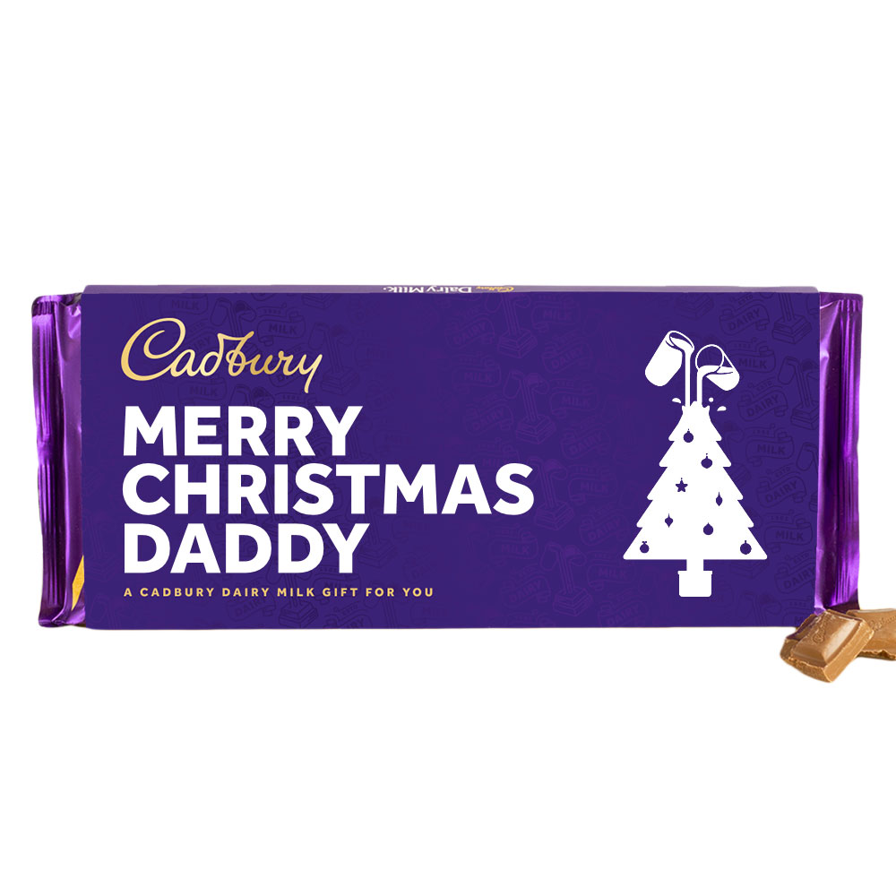 Buy Personalised Tree Emoji Cadbury Dairy Milk Chocolate (360g) for GBP