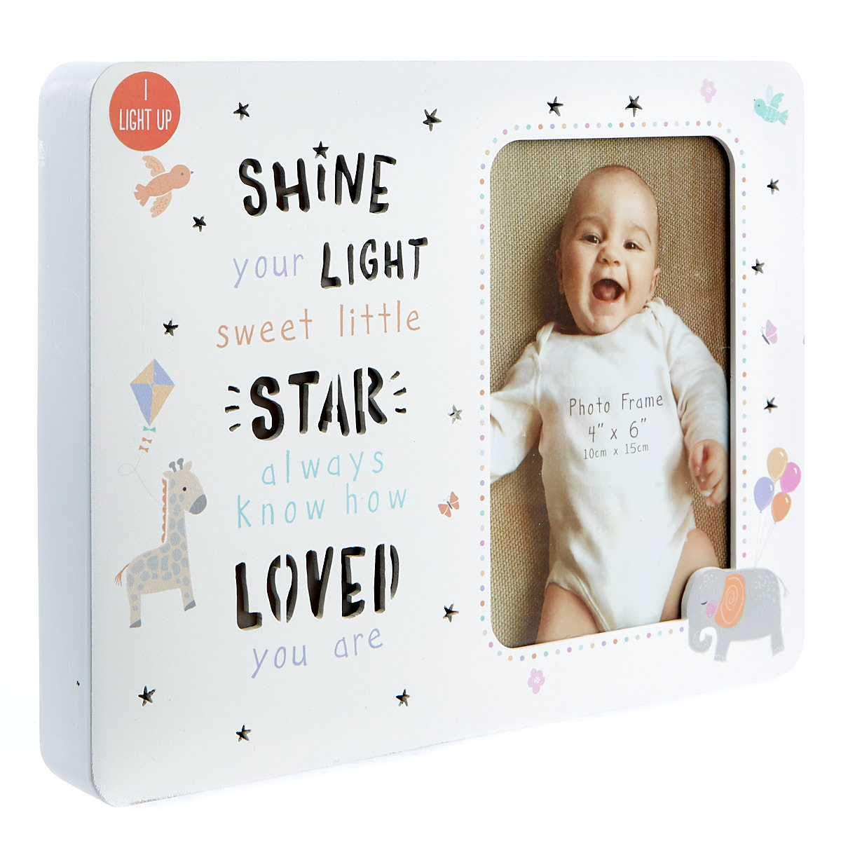 Teeny Wonders Light-Up Baby Photo Frame 