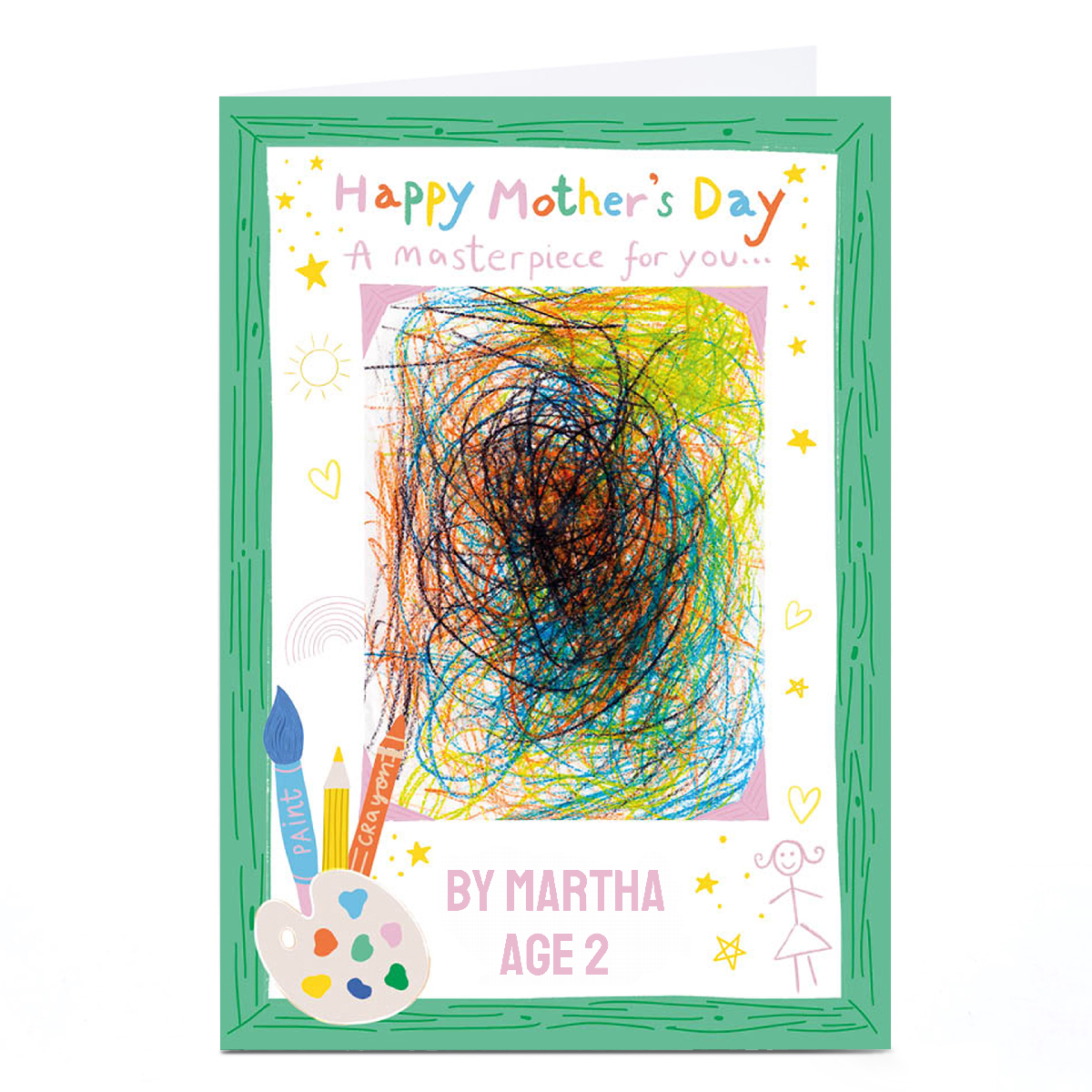 Photo Mother's Day Card - A Masterpiece For You