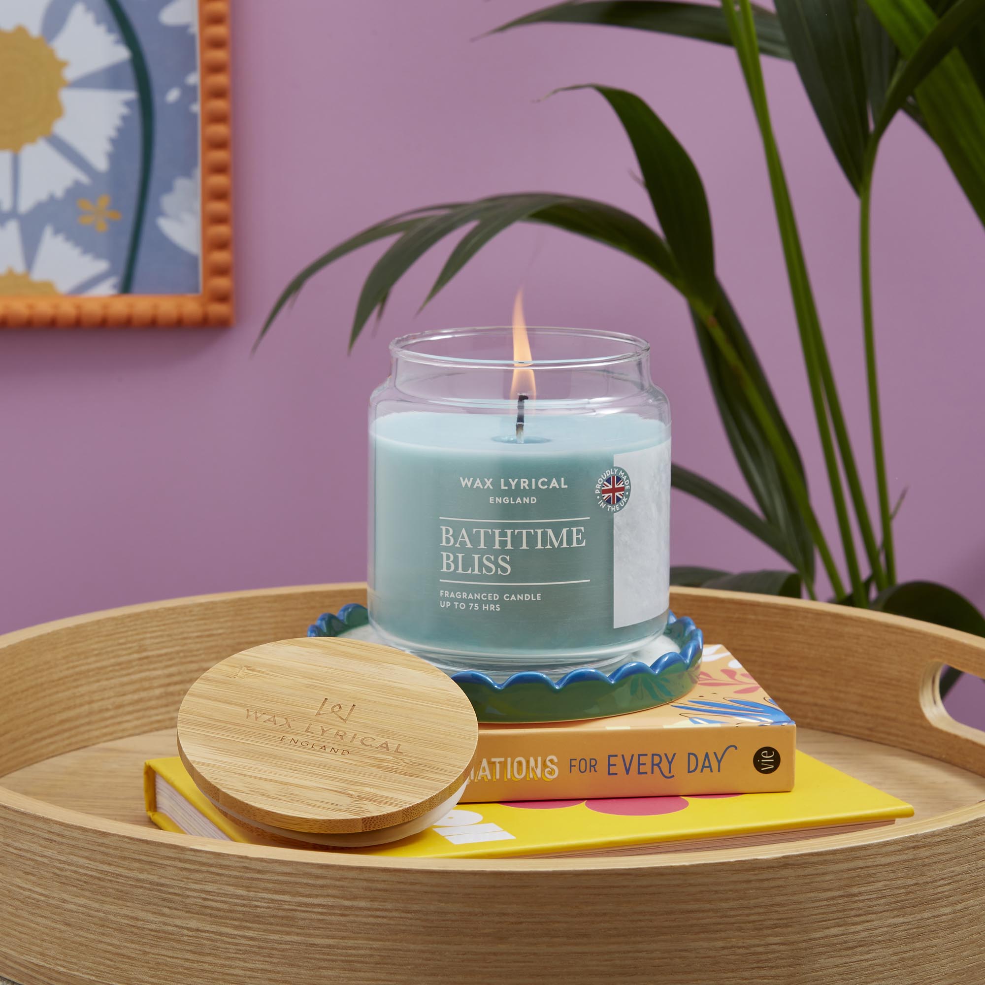 Wax Lyrical Bathtime Bliss Fragranced Candle 335g