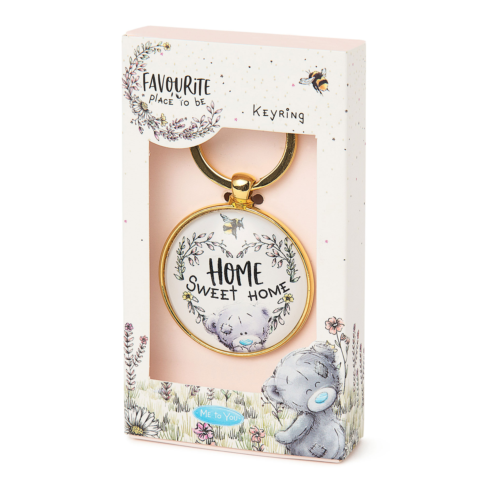 Me To You Tatty Teddy Home Sweet Home Keyring