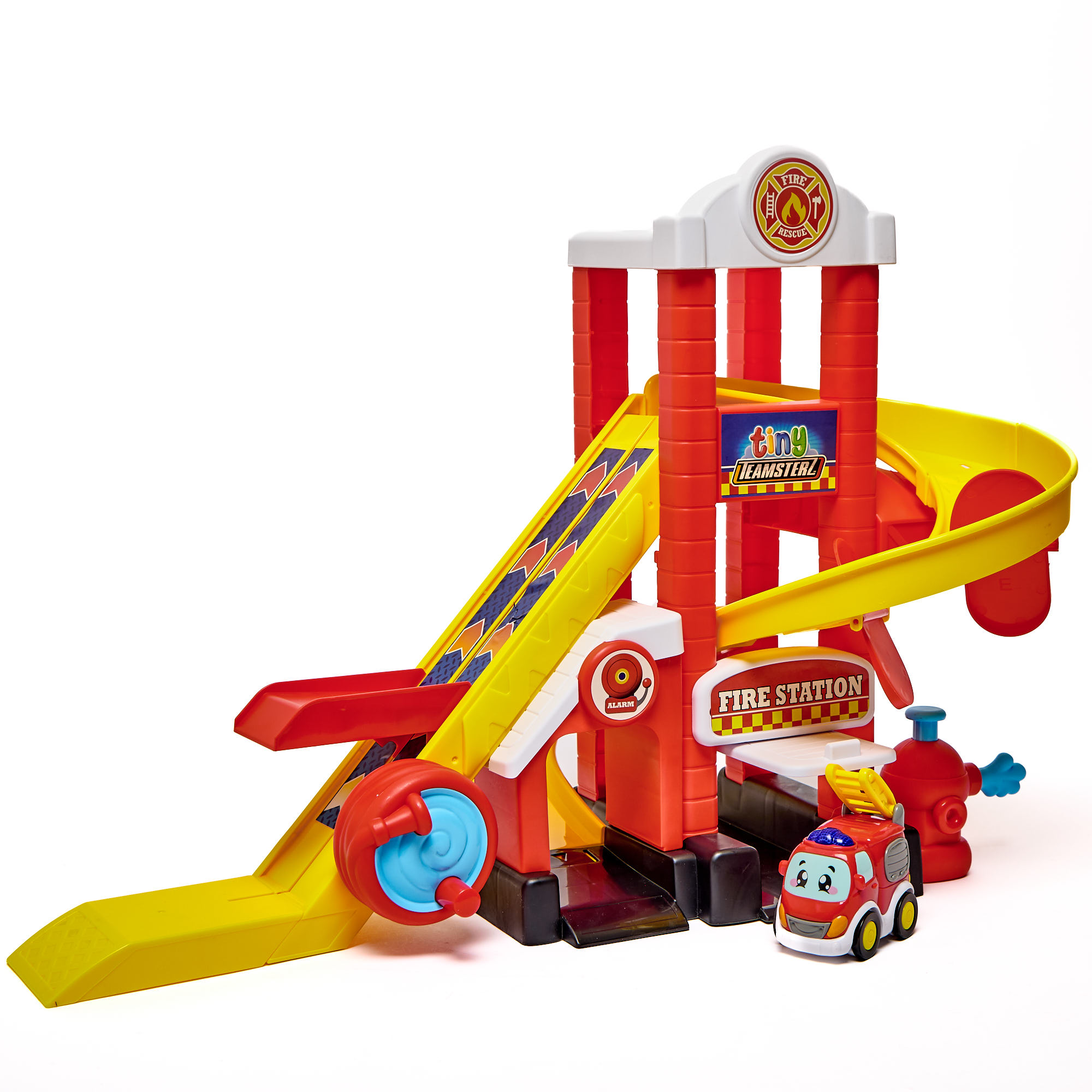 Tiny Teamsterz Emergency HQ Beep & Go Play Set