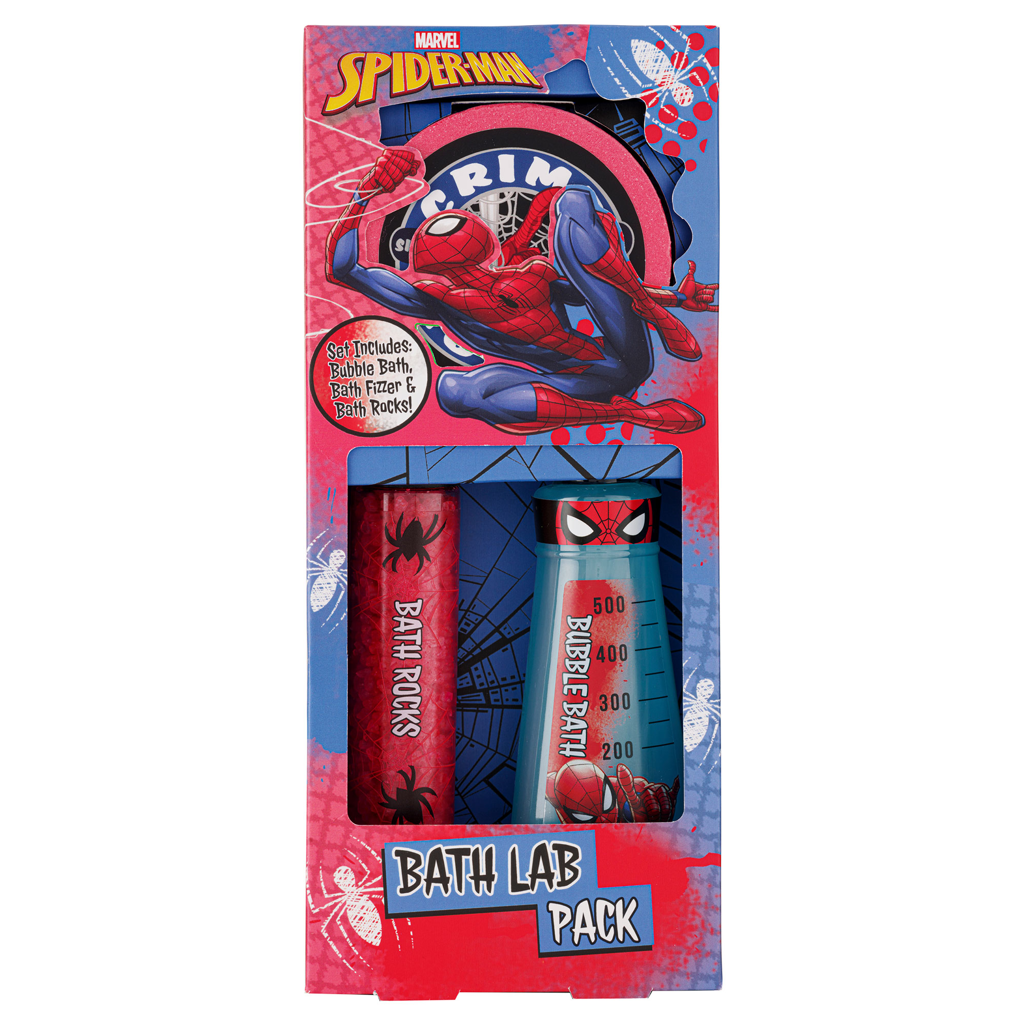 Spider-Man Spidey Bath Lab Pack