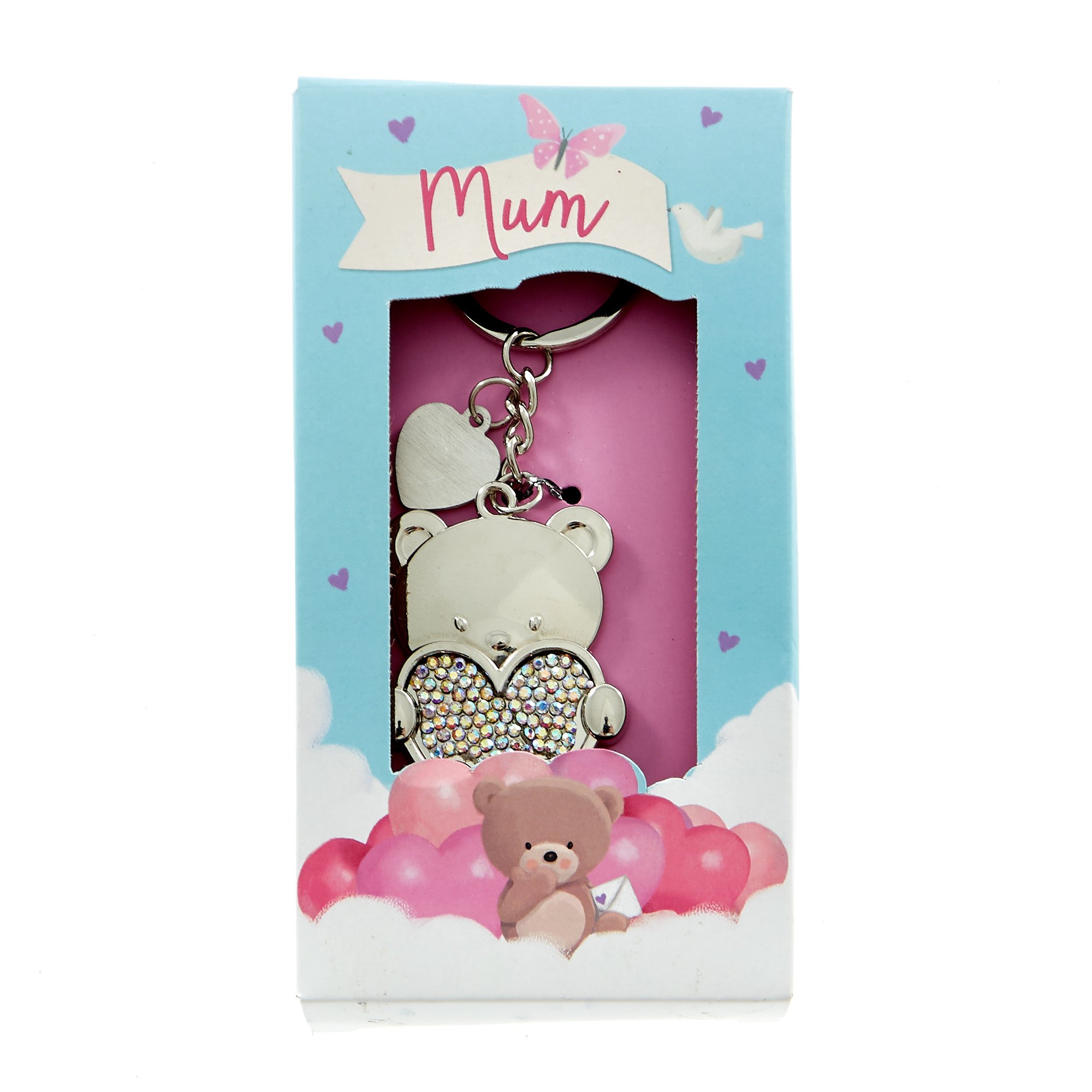 Hugs Bear World's Best Mum Keyring