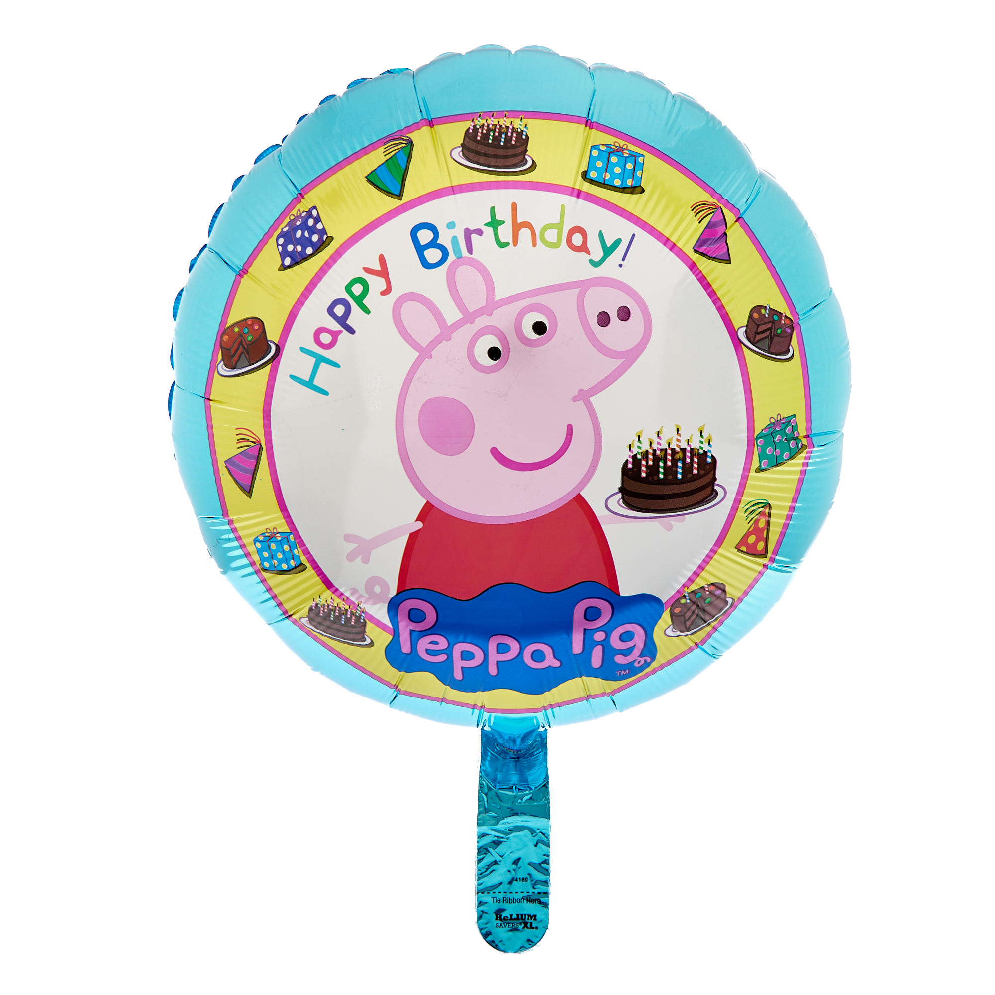 Peppa Pig 18-Inch Foil Happy Birthday Balloon