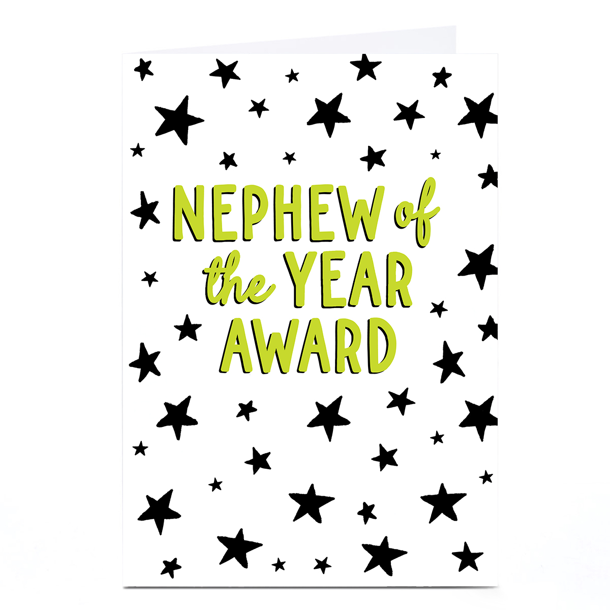 Birthday Card - Nephew Of The Year Award, Nephew