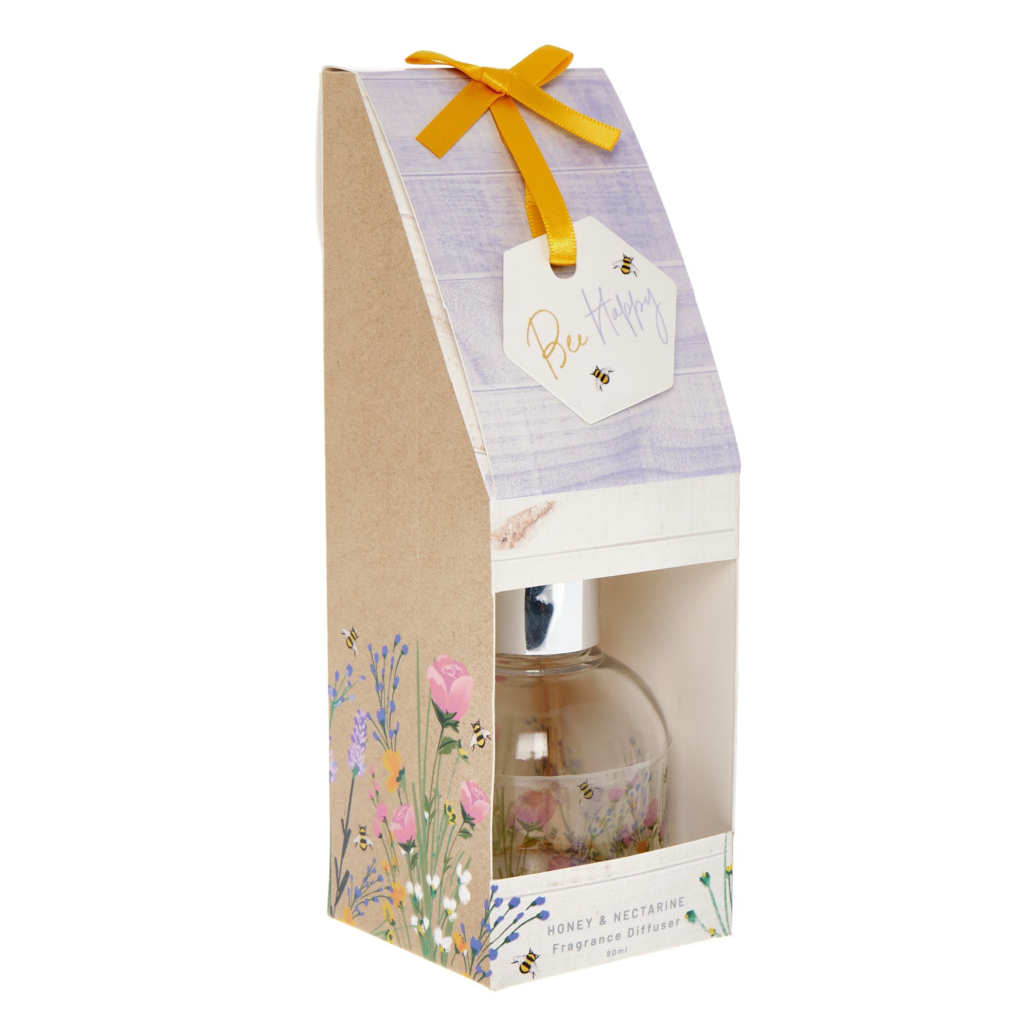 Bee Happy Honey & Nectarine Scented Fragrance Diffuser