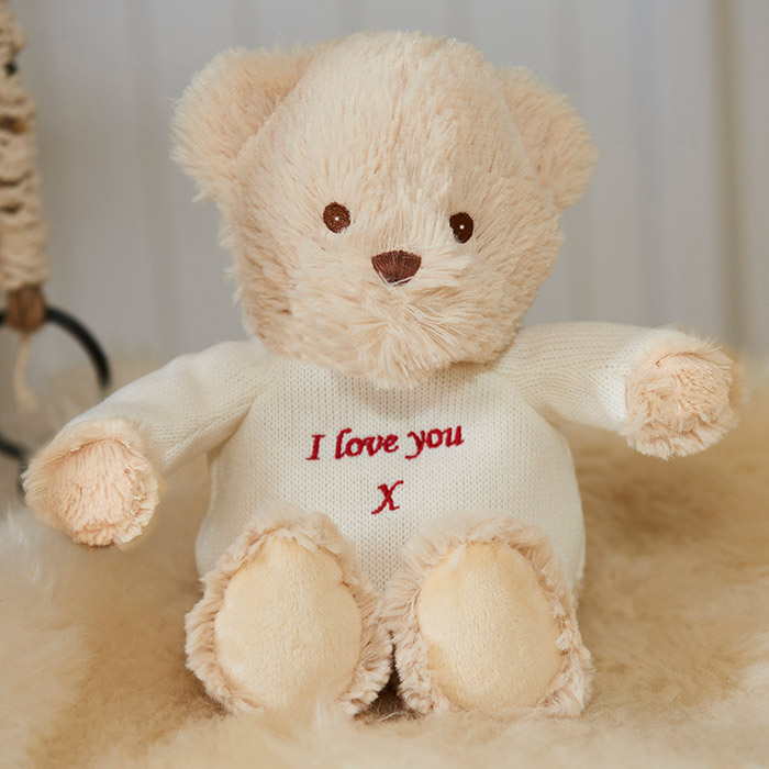 Warmies Sentiment Bear- I Love You