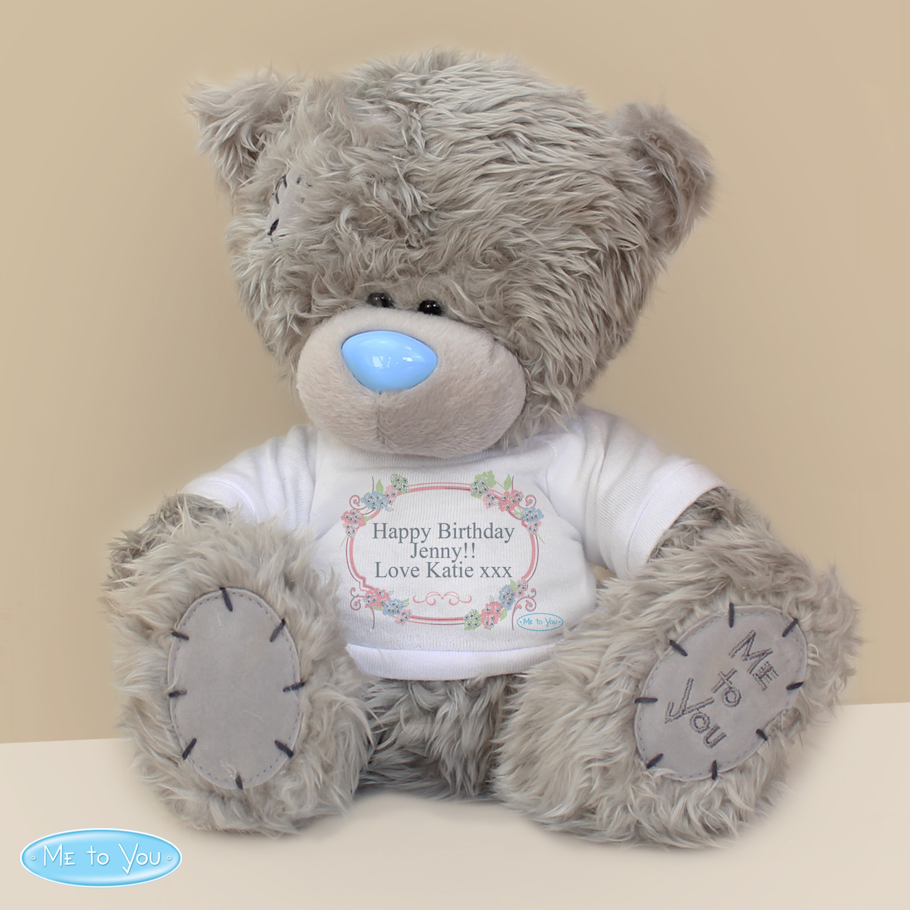 Personalised Me To You Bear Floral